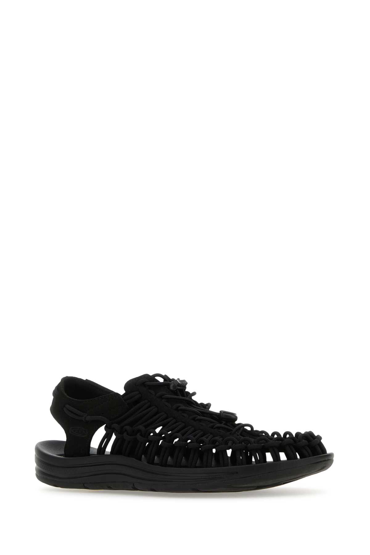 Black fabric and rubber Uneek sneakers 1014097BLACKBLACK (KEEN / スニーカー ) | KEEN (キーン)(1)