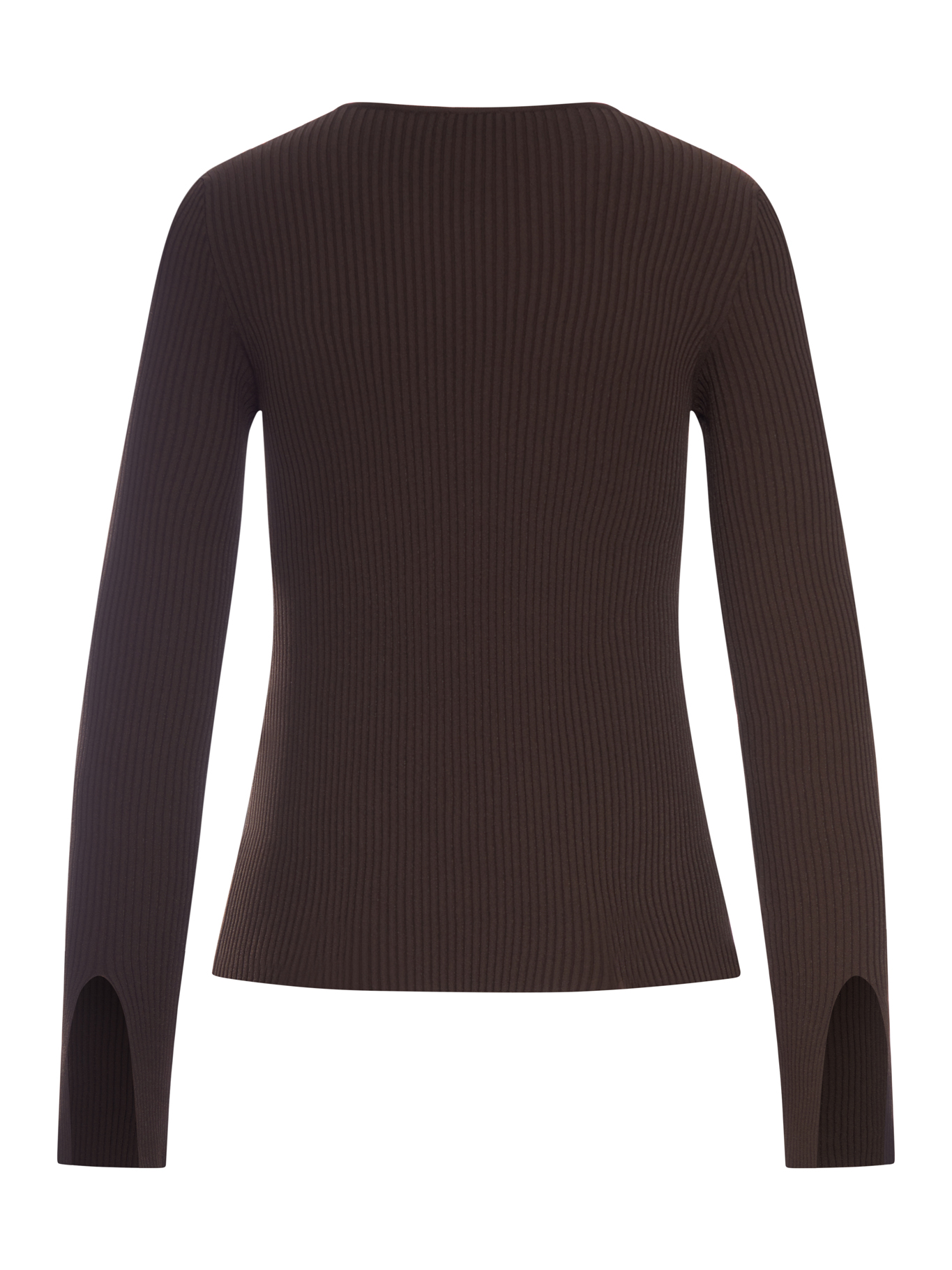 RIBBED SWEATER WITH CUT-OUT INSERTS 261FXA3120108 (roberto collina / ニット・セーター・カーディガン ) | roberto collina (ロベルトコリーナ)(1)