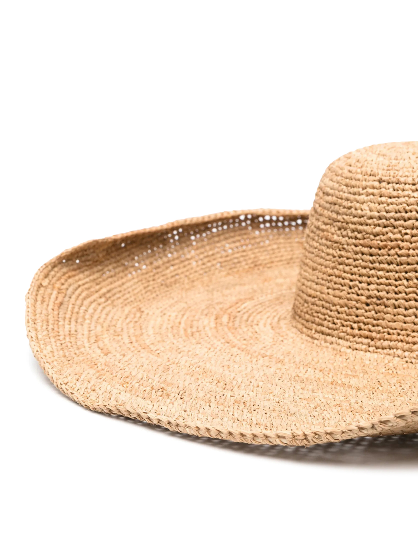 IZY WIDE RAFFIA HAT IZYTEA (IBELIV / 帽子 ) | IBELIV (アイビリーブ)(1)