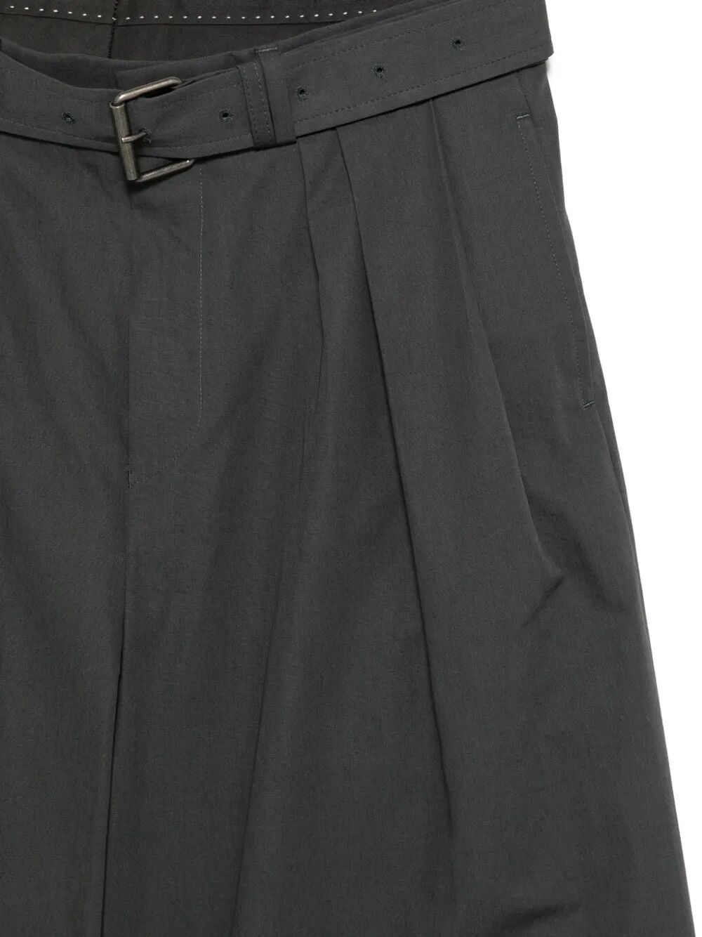 PREACHES BELTED COTTON POPLIN BERMUDAS 0209543309803 (Dries Van Noten / ショートパンツ ) | Dries Van Noten (ドリスヴァンノッテン)(2)