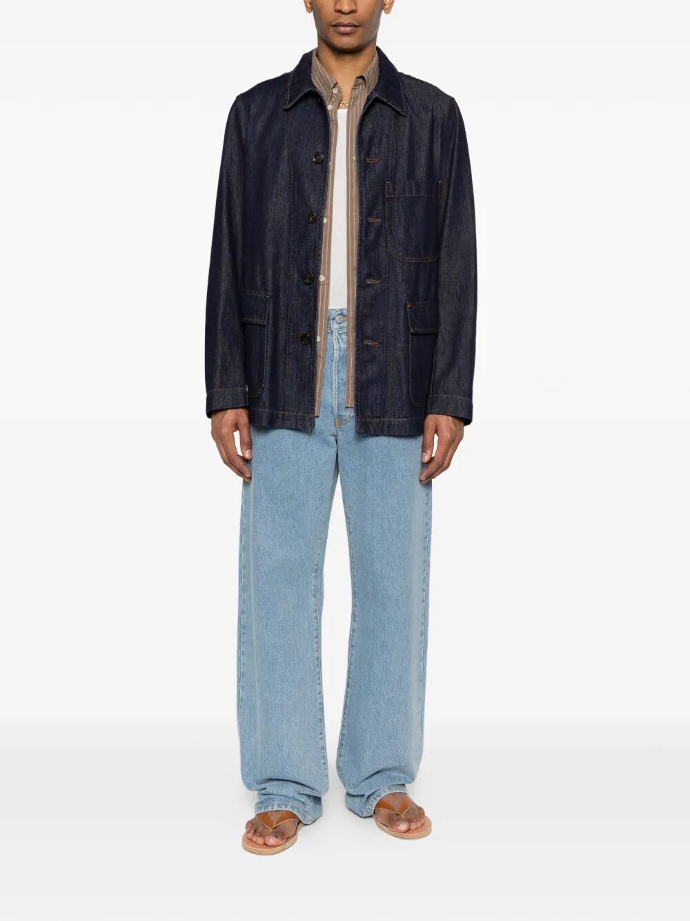 BRAXTON DENIM JACKET 0204423385507 (Dries Van Noten / カジュアルジャケット ) | Dries Van Noten (ドリスヴァンノッテン)(1)