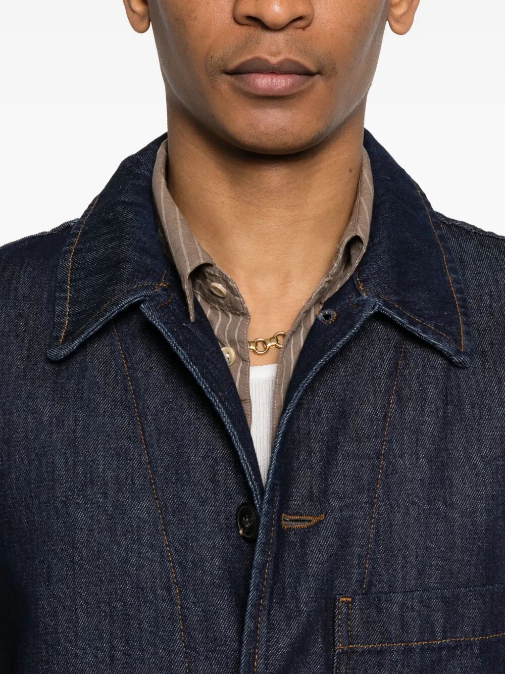 BRAXTON DENIM JACKET 0204423385507 (Dries Van Noten / カジュアルジャケット ) | Dries Van Noten (ドリスヴァンノッテン)(4)