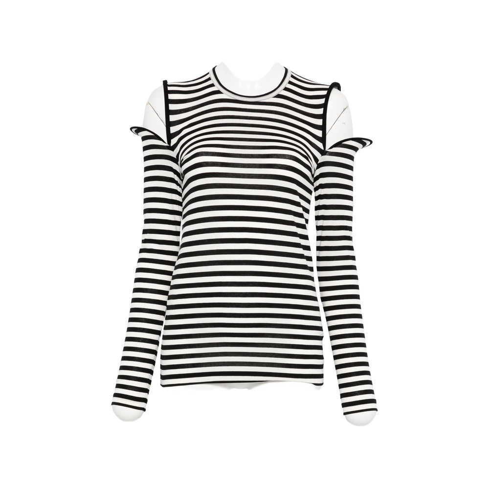 T-shirt Junya Watanabe JQT022BKWHI (JUNYA WATANABE / Tシャツ・カットソー ) | JUNYA WATANABE (ジュンヤ ワタナベ)