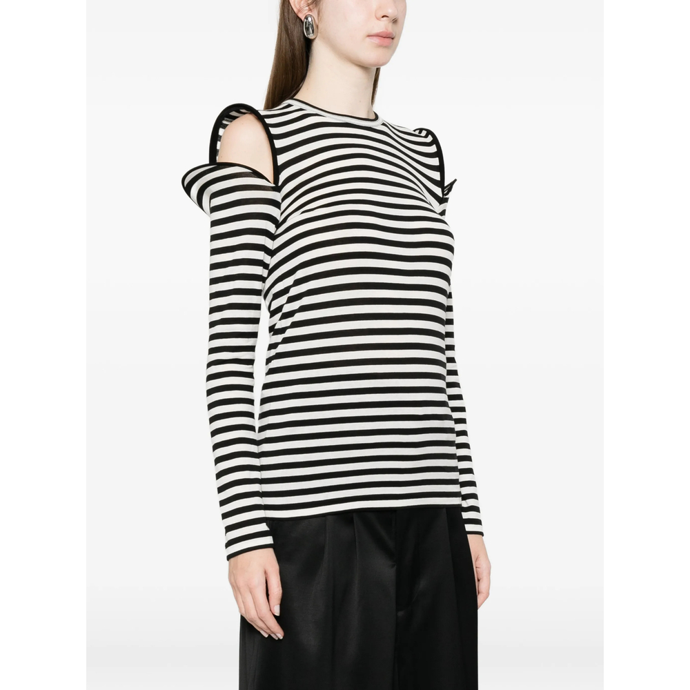 T-shirt Junya Watanabe JQT022BKWHI (JUNYA WATANABE / Tシャツ・カットソー ) | JUNYA WATANABE (ジュンヤ ワタナベ)(1)