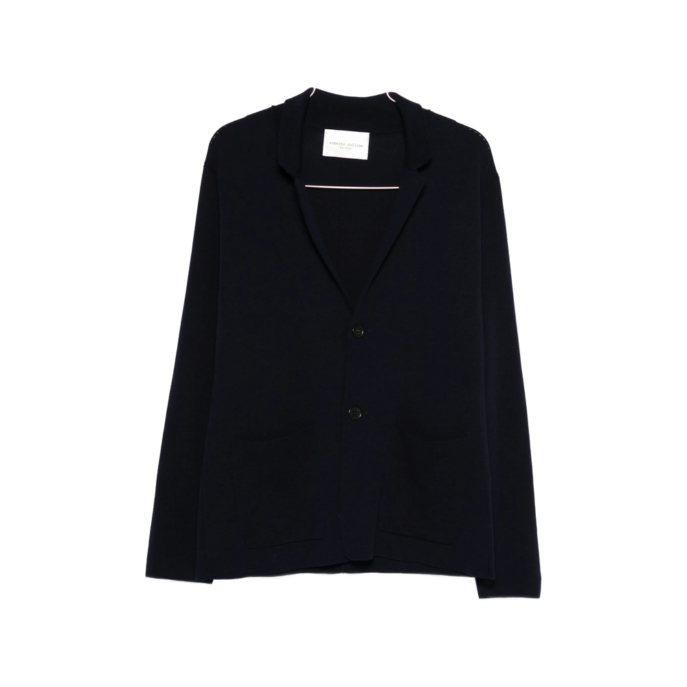 Jacket Roberto Collina 261MYA09011NAVY (roberto collina / ニット・セーター・カーディガン ) | roberto collina (ロベルトコリーナ)