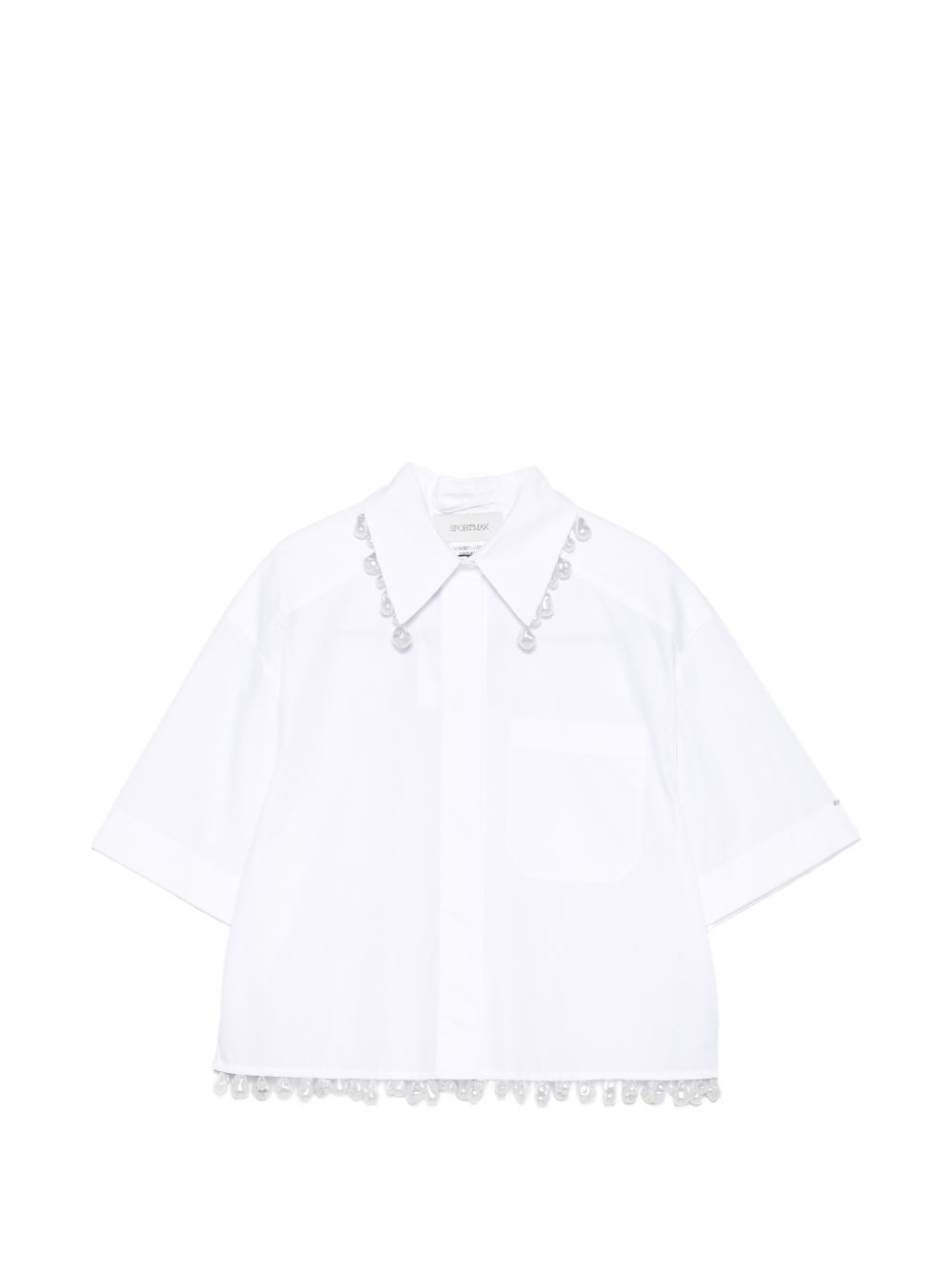 SportMax Shirts White 12111072600001 (Sportmax / シャツ・ブラウス ) | Sportmax (スポーツマックス)