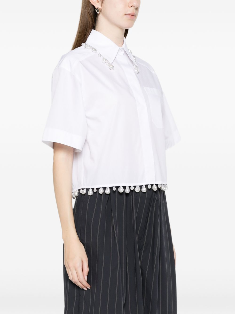 SportMax Shirts White 12111072600001 (Sportmax / シャツ・ブラウス ) | Sportmax (スポーツマックス)(4)