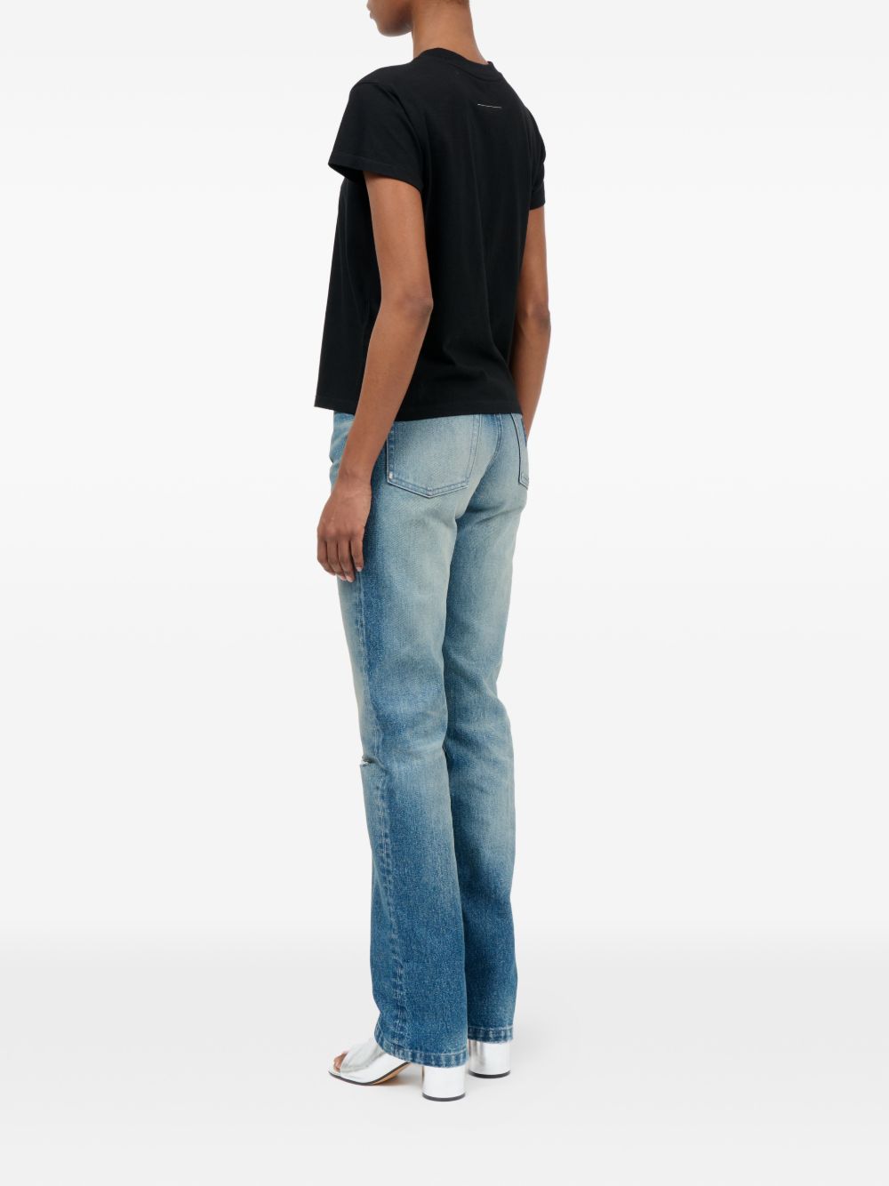 MM6 Maison Margiela T-shirts and Polos Black S62GD0216M20048900 (MM6 Maison Margiela / Tシャツ・カットソー ) | MM6 Maison Margiela (エムエムシックス)(2)