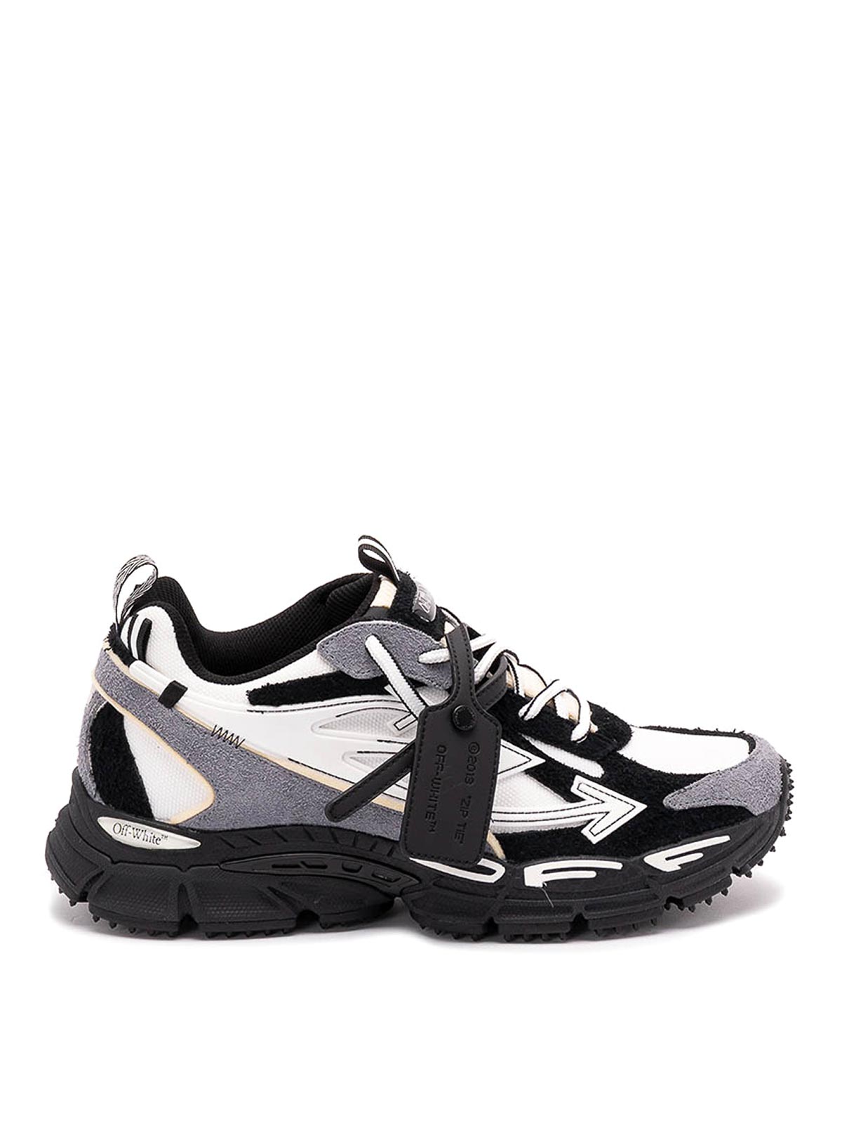 `Ow Be Right Back Suede` Sneakers OMIA295S26LEA0010110 (Off-White / スニーカー ) | Off-White (オフホワイト)