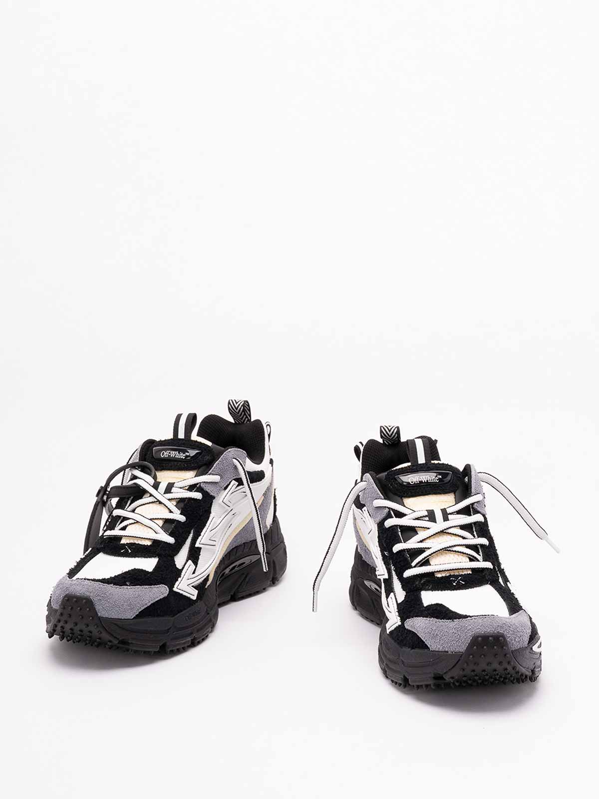 `Ow Be Right Back Suede` Sneakers OMIA295S26LEA0010110 (Off-White / スニーカー ) | Off-White (オフホワイト)(1)
