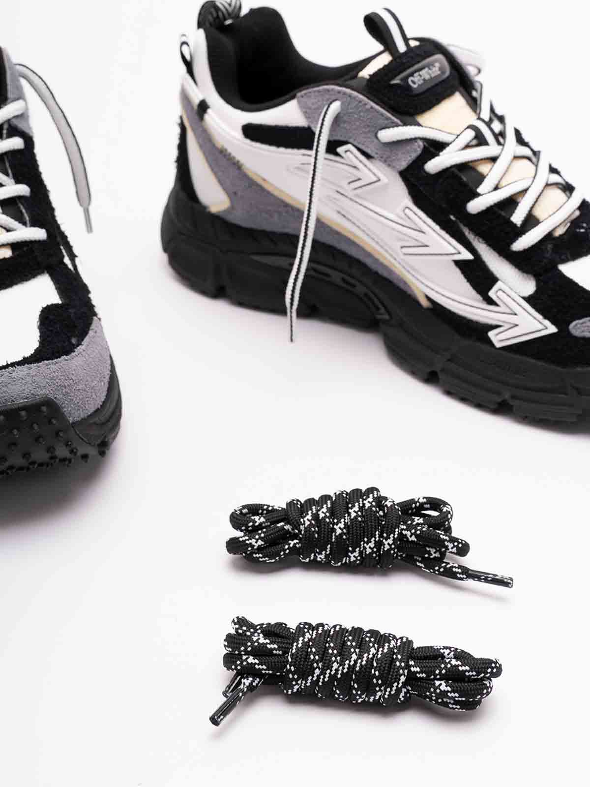 `Ow Be Right Back Suede` Sneakers OMIA295S26LEA0010110 (Off-White / スニーカー ) | Off-White (オフホワイト)(4)