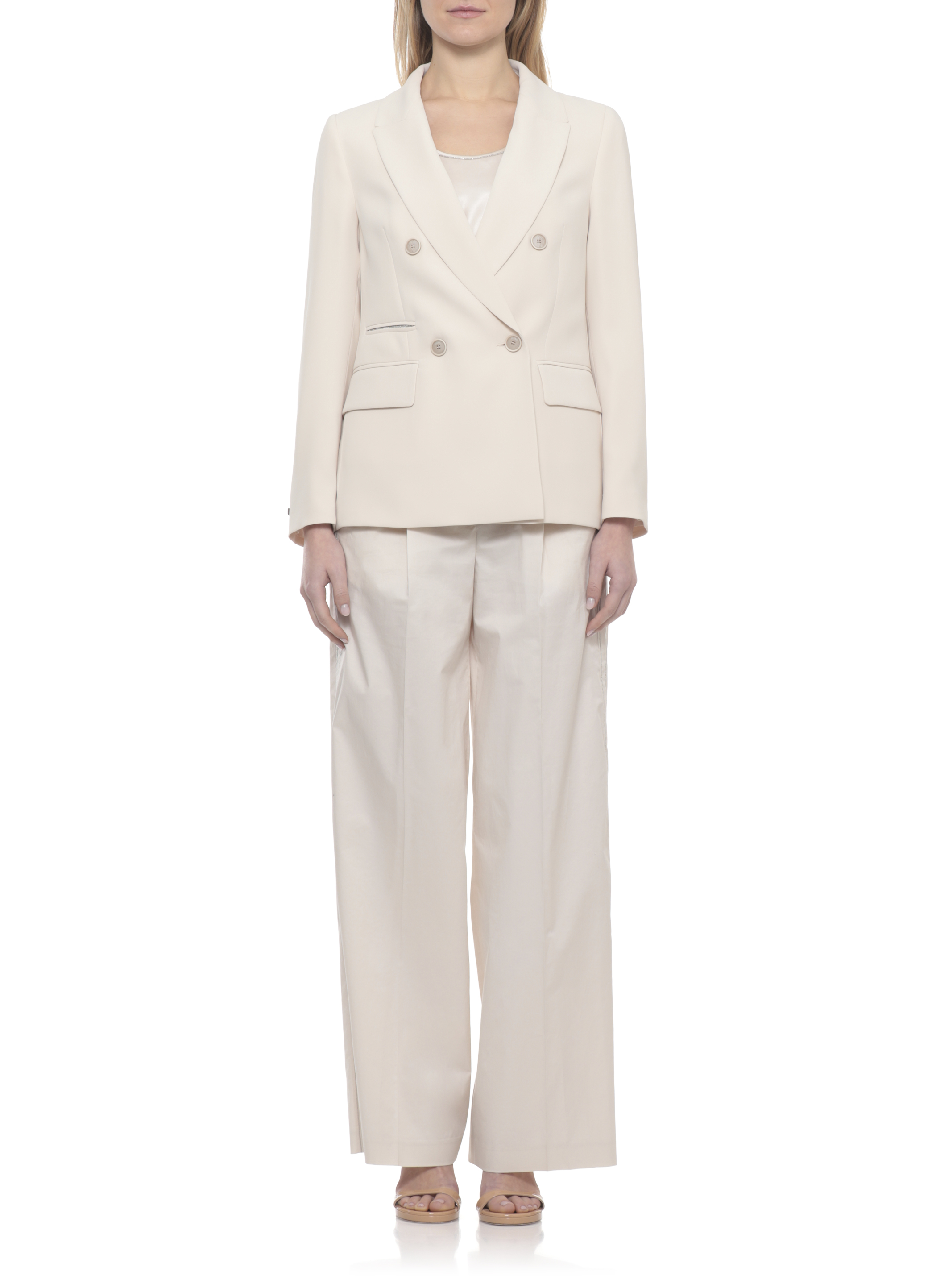 Peserico Jackets Beige A0121806642144 (PESERICO / ブレザー・ジャケット ) | PESERICO (ペセリコ)(1)