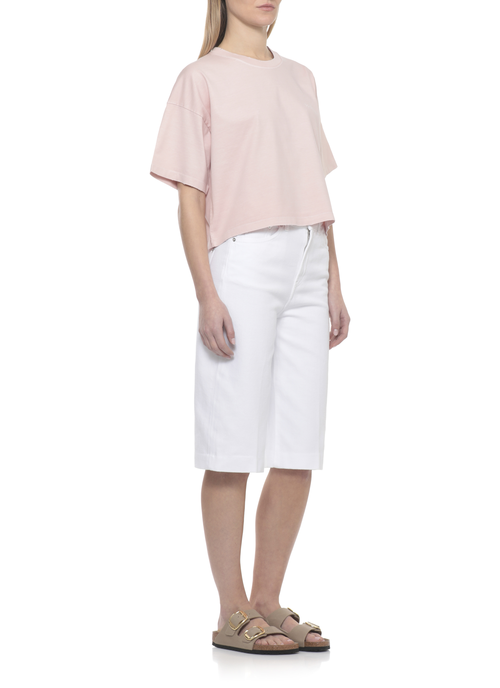 Dondup T-shirts and Polos Pink DS077JF0352RMD2511 (DONDUP / Tシャツ・カットソー ) | DONDUP (ドンダップ)(4)