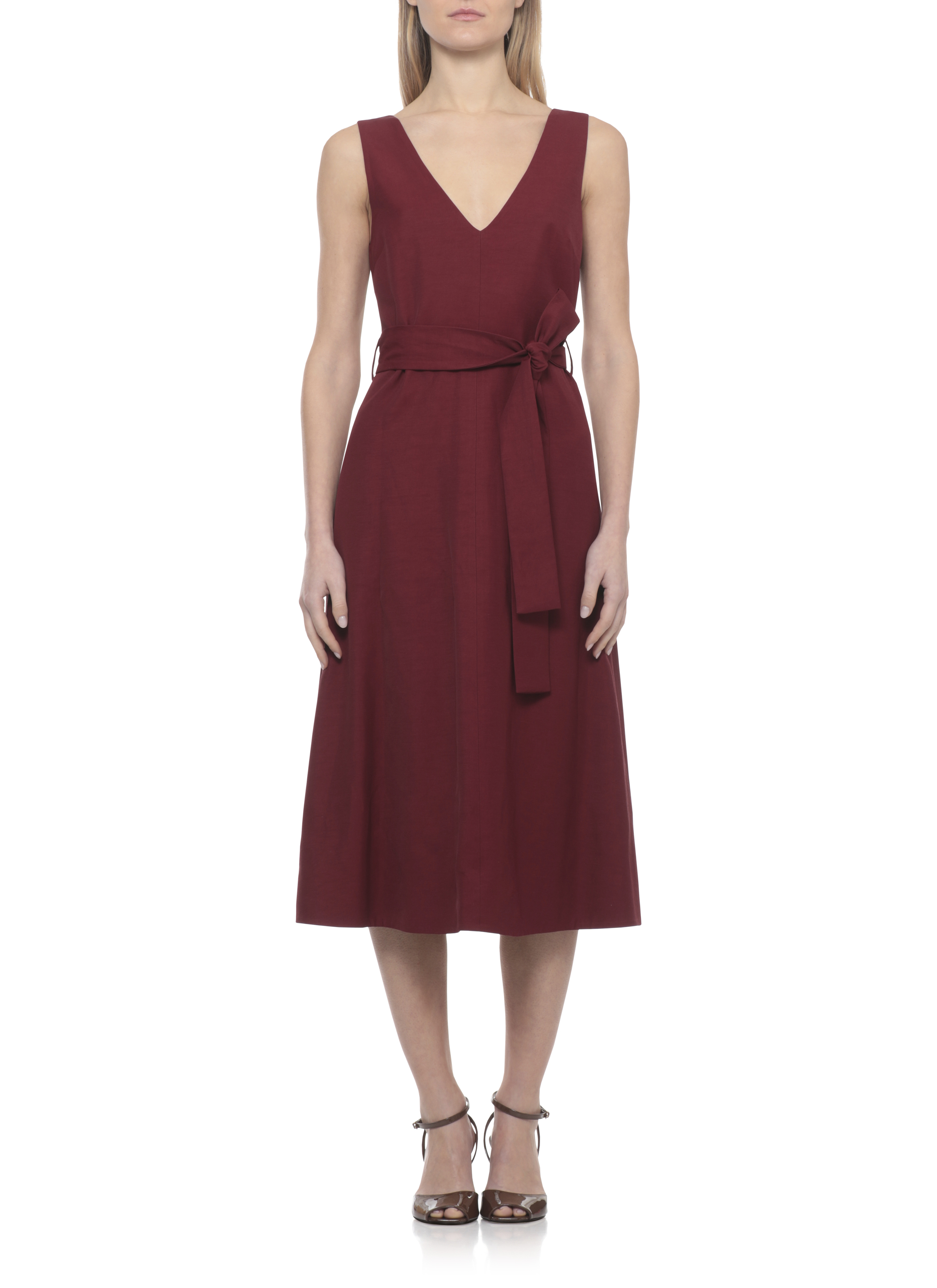 Parosh Dresses Bordeaux D726155RAISA26010 (P.A.R.O.S.H. / ワンピース・ドレス・オールインワン ) | P.A.R.O.S.H. (パロッシュ)(1)