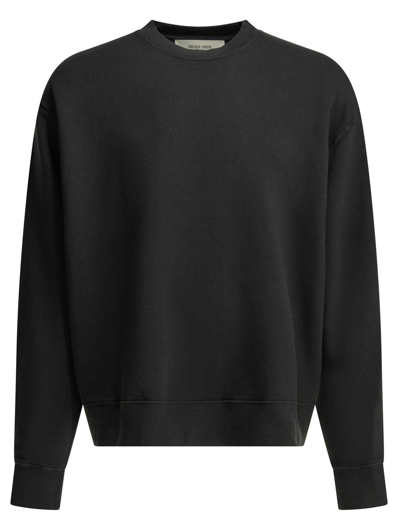 Crewneck sweatshirt with reverse logo GUP01872P00157990456 (Golden Goose / スウェット・フーディー ) | Golden Goose (ゴールデングース)