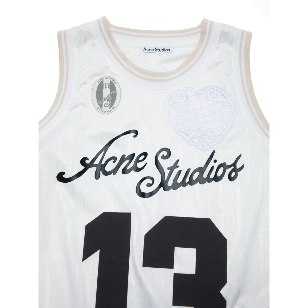 T-shirt Acne Studios BL0438WHITE (Acne Studios / タンクトップ・キャミソール ) | Acne Studios (アクネ ストゥディオズ)(3)