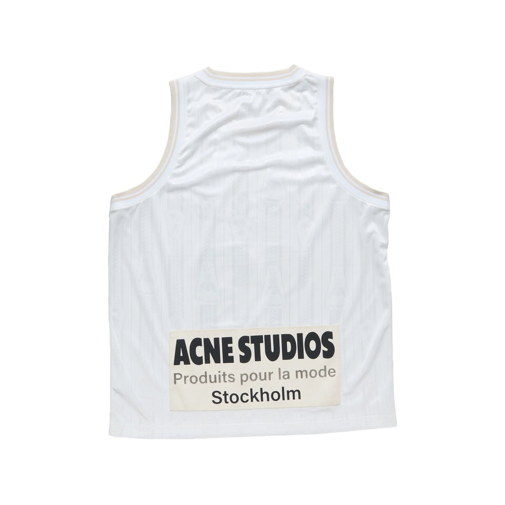 T-shirt Acne Studios BL0438WHITE (Acne Studios / タンクトップ・キャミソール ) | Acne Studios (アクネ ストゥディオズ)(4)