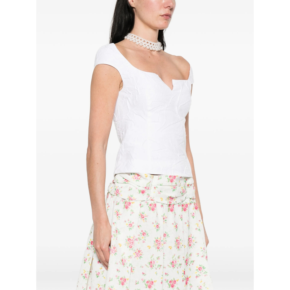 Top Shushu/tong FSDFTO10GIO274WH100 (SHUSHU/TONG / シャツ・ブラウス ) | SHUSHU/TONG (シュシュ/トング)(3)