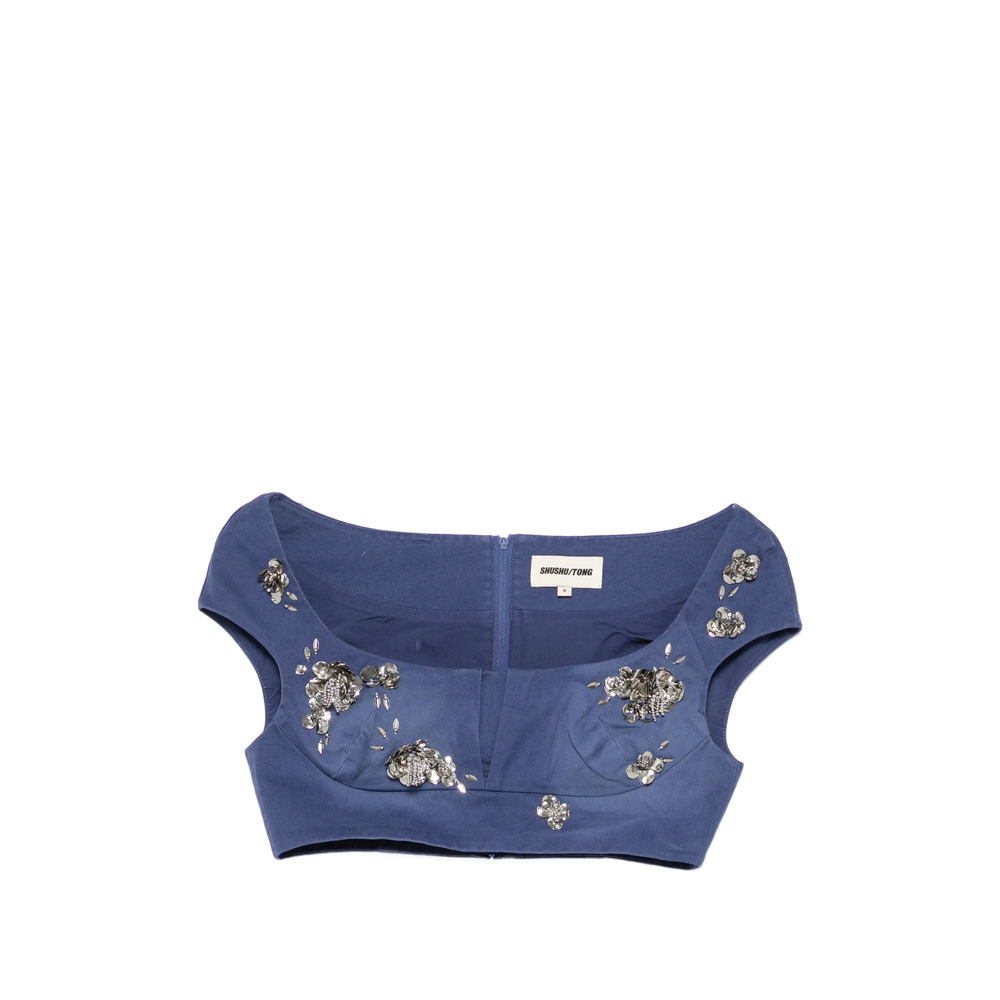 Top Shushu/tong FSDFTO09KUW938BU100 (SHUSHU/TONG / タンクトップ・キャミソール ) | SHUSHU/TONG (シュシュ/トング)