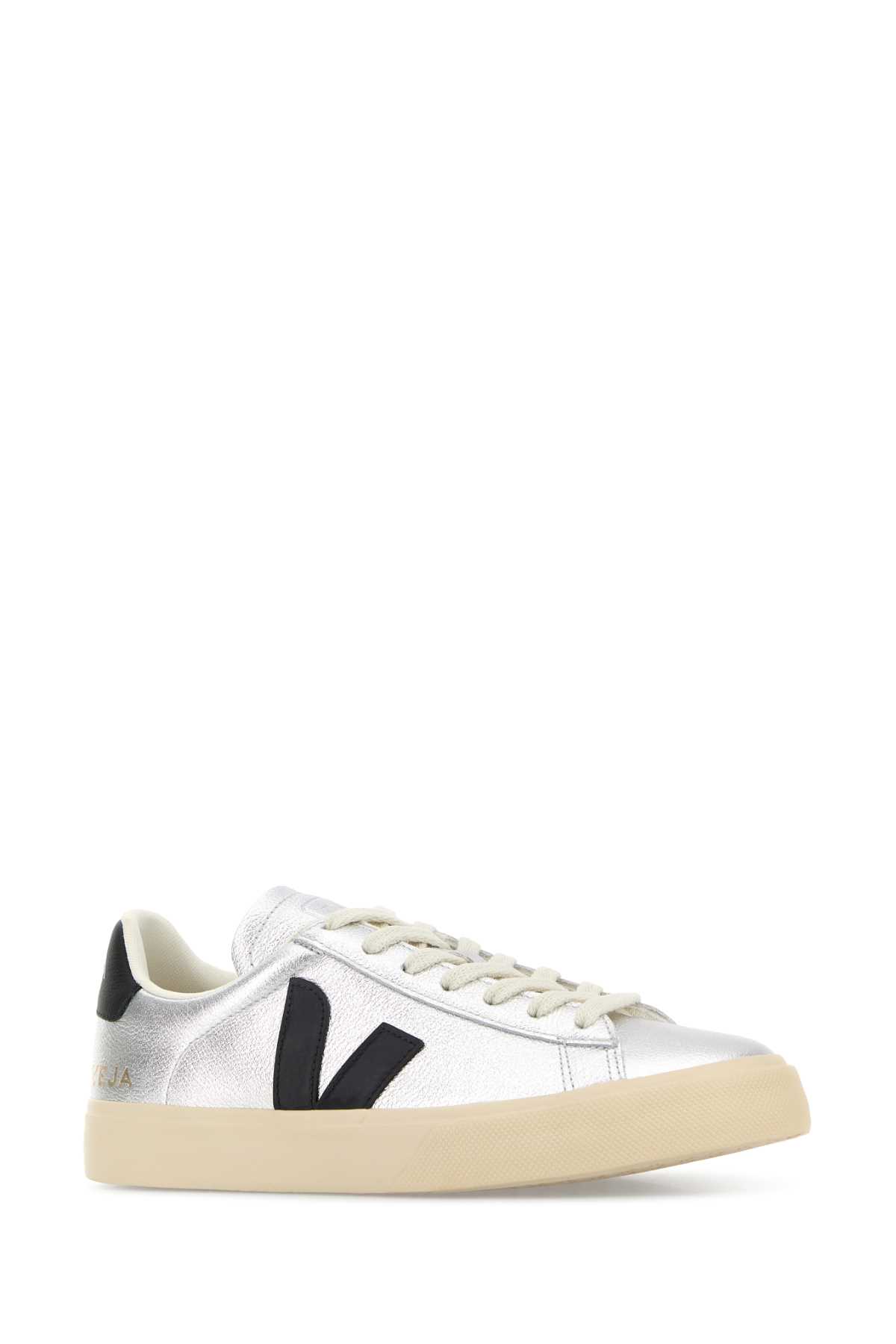 Silver leather Campo sneakers CP0520786SILVERBLACK (VEJA / スニーカー ) | VEJA (ヴェジャ)(1)