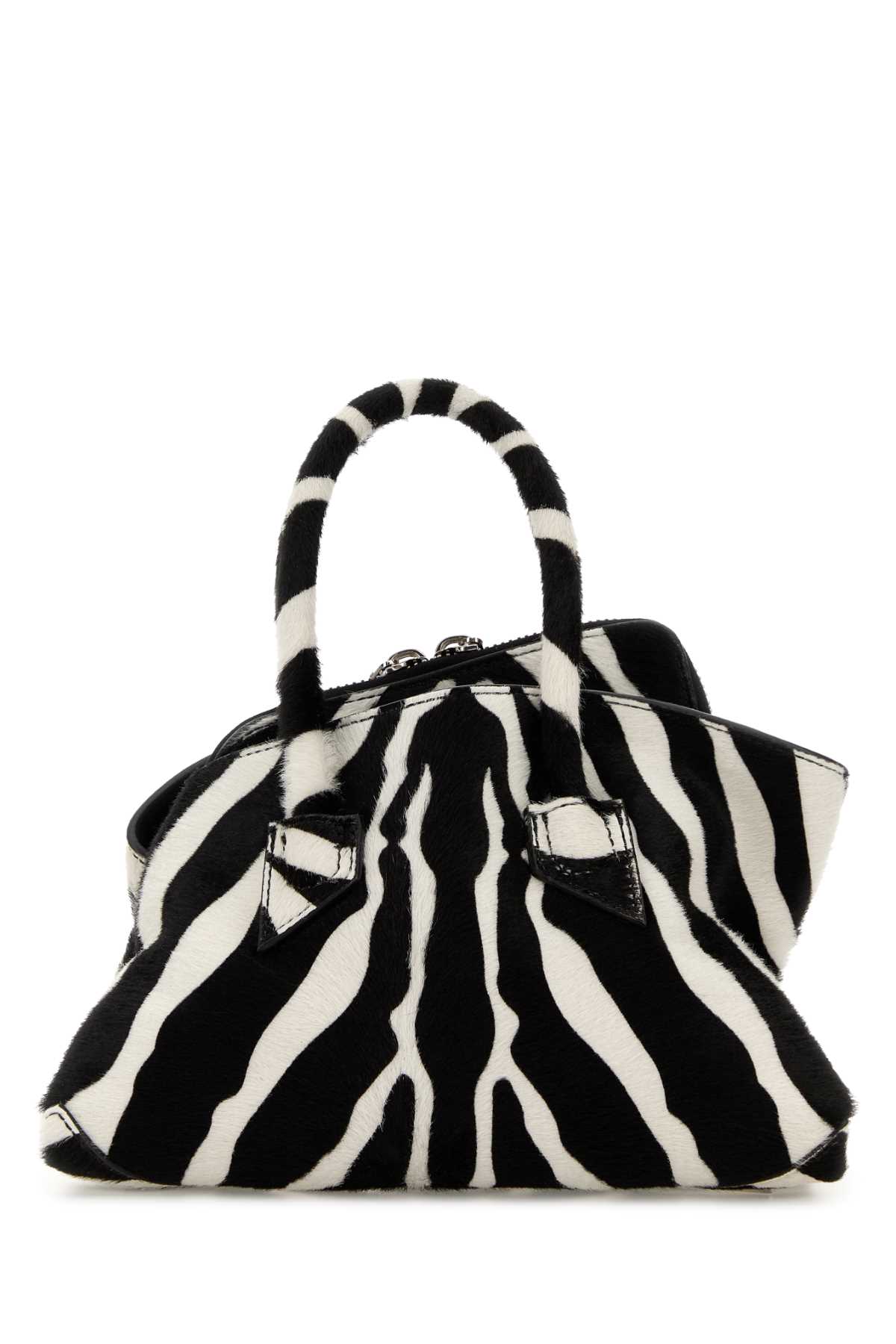 Printed calf hair mini La Passeggiata handbag 260WAH00063LBT156PR020 (THE ATTICO / ハンドバッグ・ショルダーバッグ ) | THE ATTICO (ジ・アティコ)(2)
