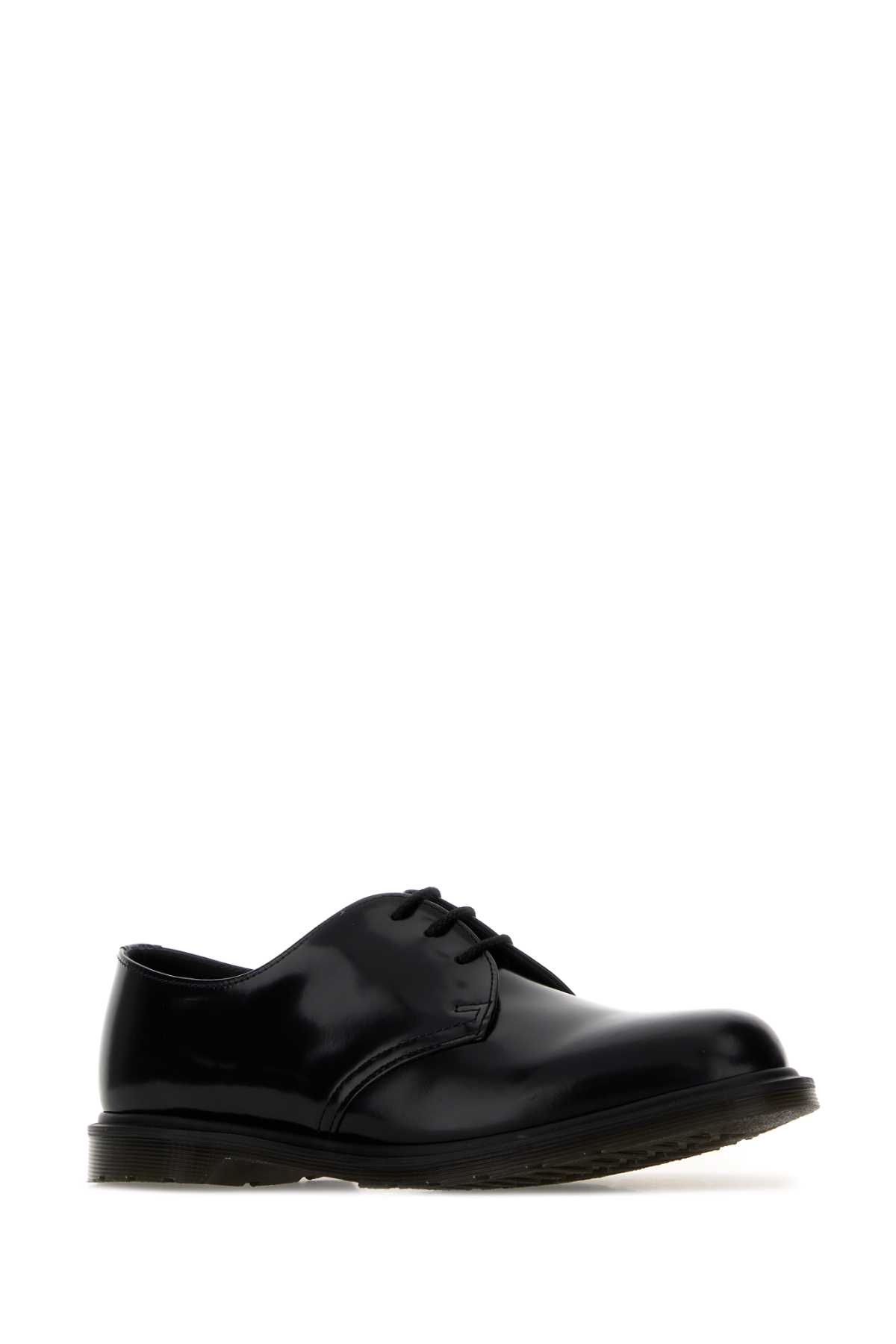 Black leather Mayfare lace-up shoes 42863001BLACKPOLISHESSMOOTH (DR.MARTENS / スニーカー ) | DR.MARTENS (ドクターマーチン)(1)