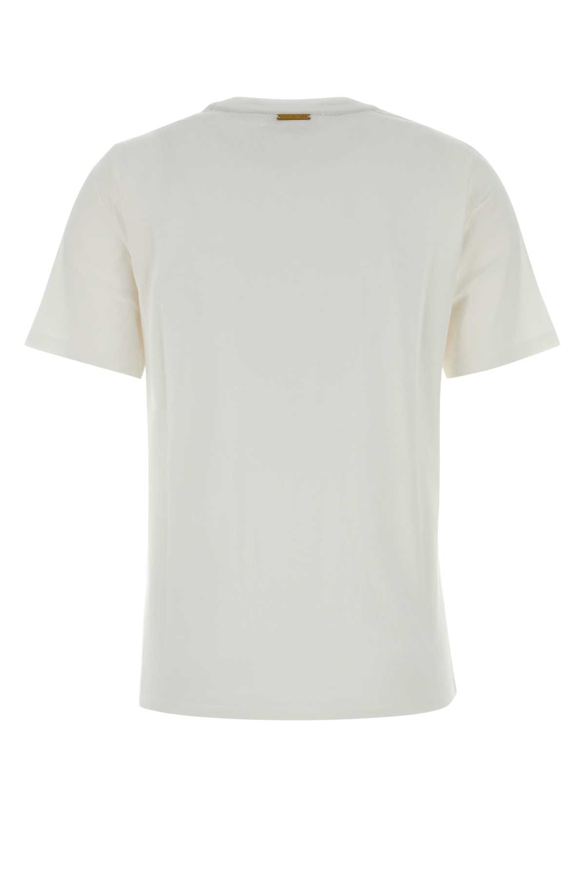 White cotton t-shirt MS651SC97JBIANCO (MICHAEL MICHAEL KORS / Tシャツ・カットソー ) | MICHAEL MICHAEL KORS (マイケル・マイケル・コース)(1)