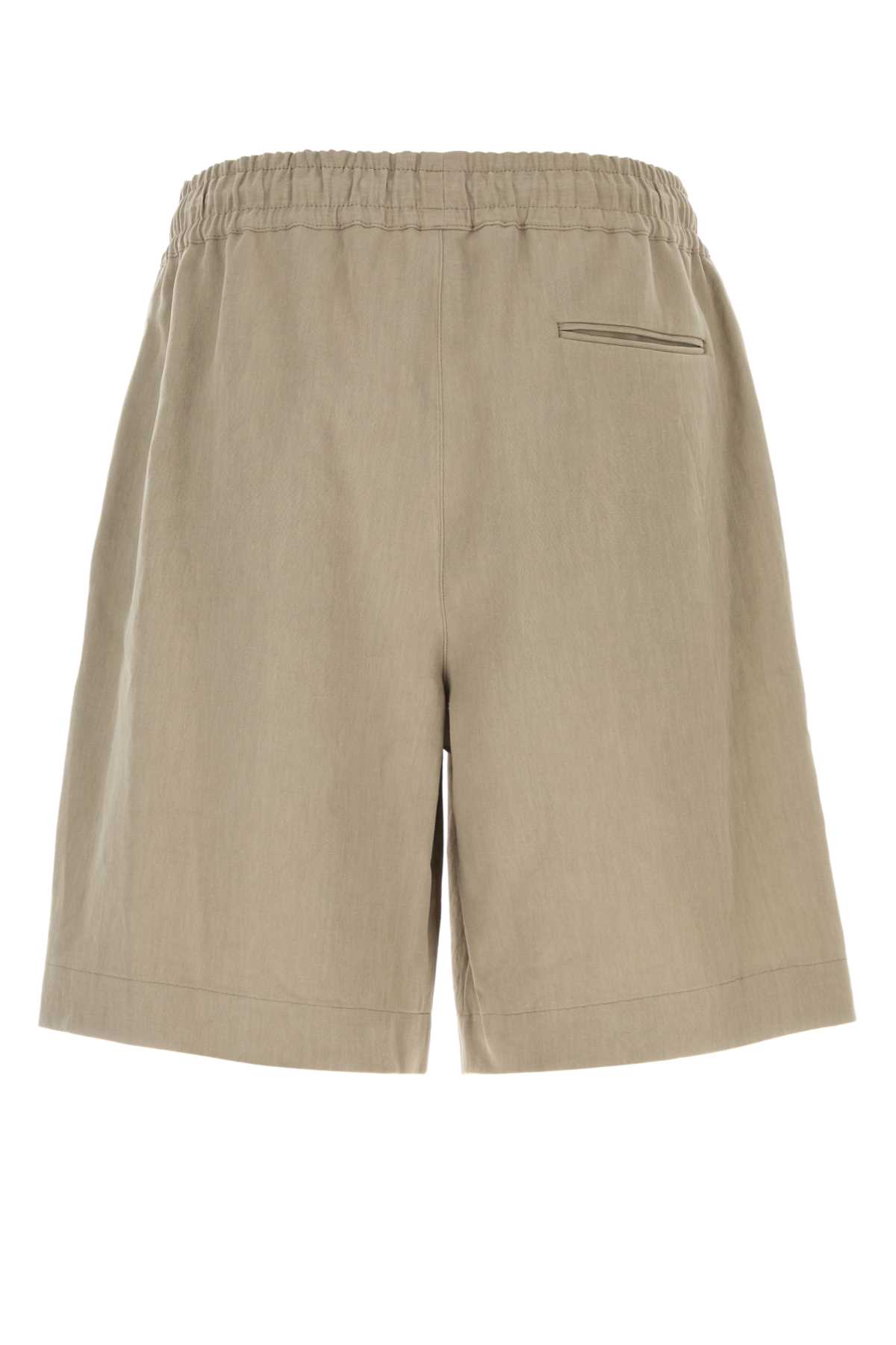 Dove grey linen bermuda shorts GM001626TE10954U6167 (GIORGIO ARMANI / ショートパンツ ) | GIORGIO ARMANI (ジョルジオ アルマーニ)(1)