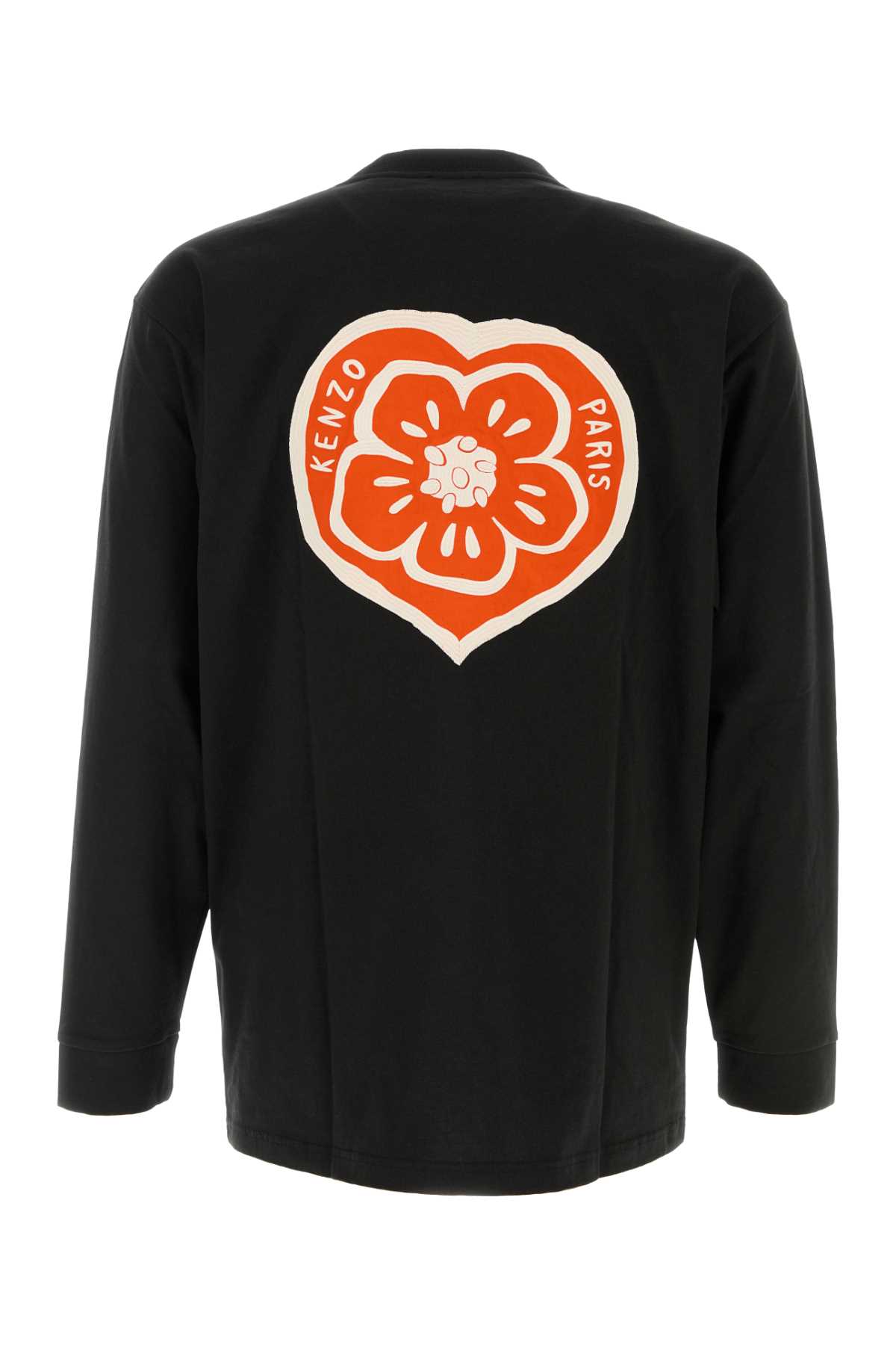 Black cotton t-shirt FG55TL3034SY99J (KENZO / Tシャツ・カットソー ) | KENZO (ケンゾー)(1)