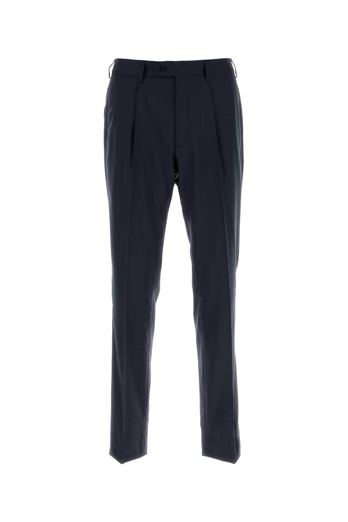 Navy blue stretch wool pant RPCW0MPBA444200 (Brioni / パンツ ) | Brioni (ブリオーニ)