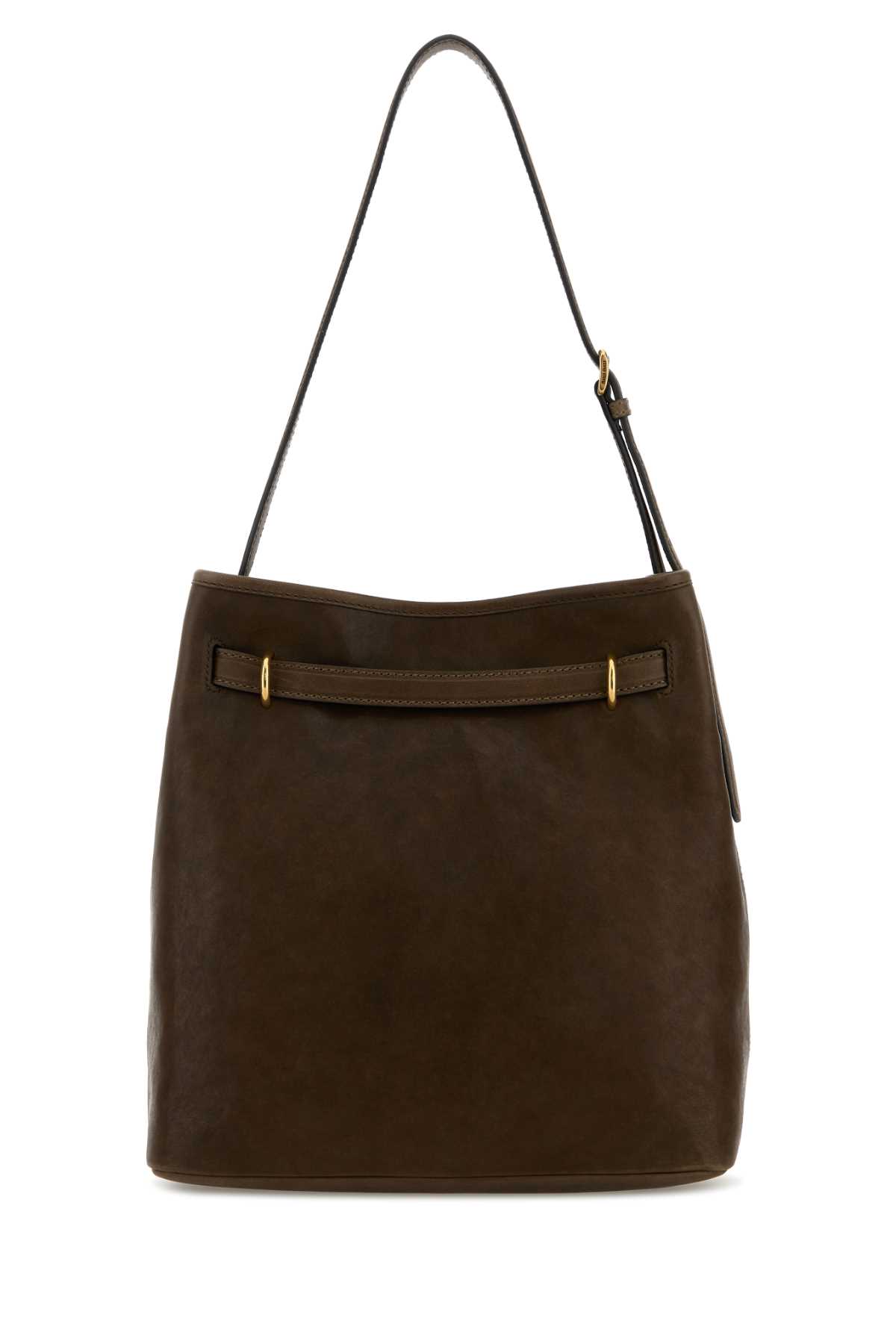 Brown nappa leather Aventure bucket bag 5BE1012BBLF0244 (MIU MIU / ハンドバッグ・ショルダーバッグ ) | MIU MIU (ミュウミュウ)(2)