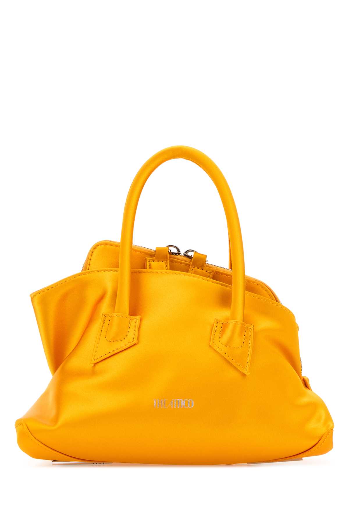 Yellow satin mini La Passeggiata handbag 260WAH00063PCA001AA267 (THE ATTICO / ハンドバッグ・ショルダーバッグ ) | THE ATTICO (ジ・アティコ)