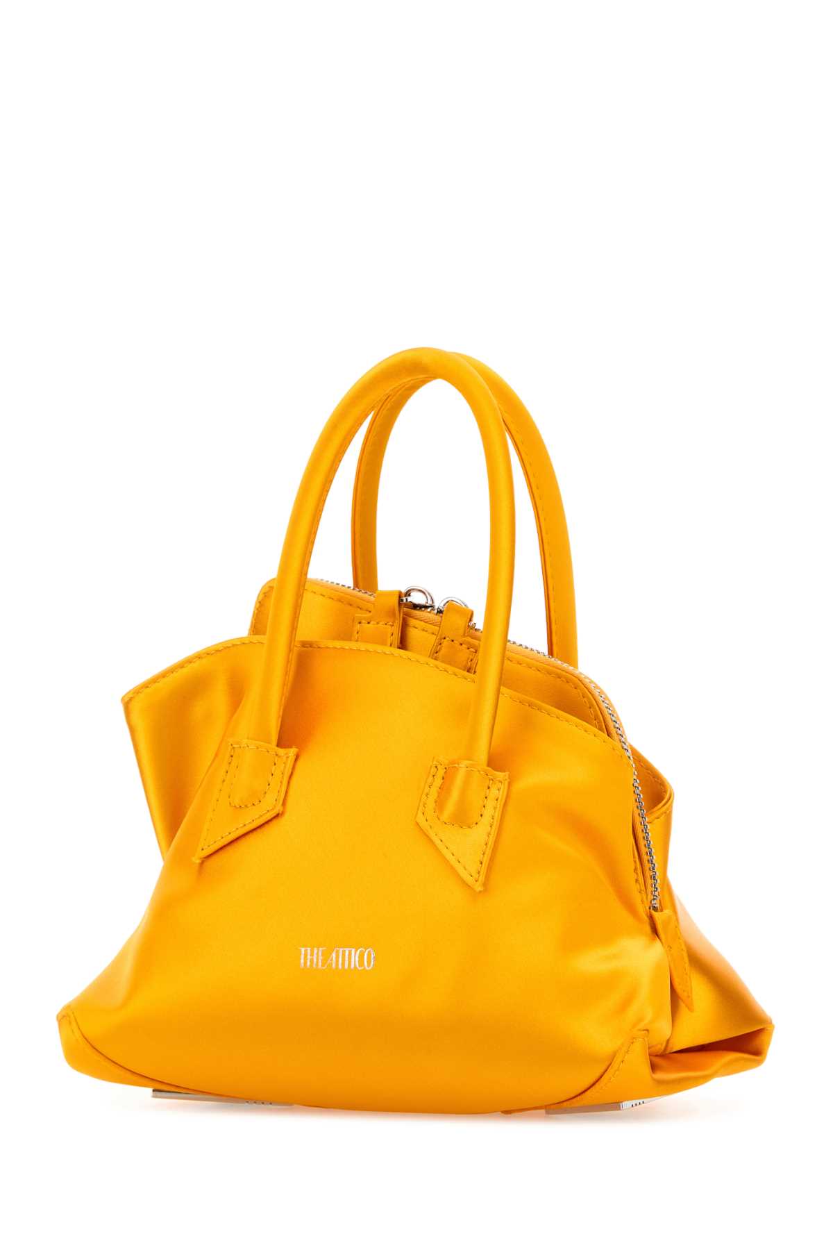 Yellow satin mini La Passeggiata handbag 260WAH00063PCA001AA267 (THE ATTICO / ハンドバッグ・ショルダーバッグ ) | THE ATTICO (ジ・アティコ)(1)