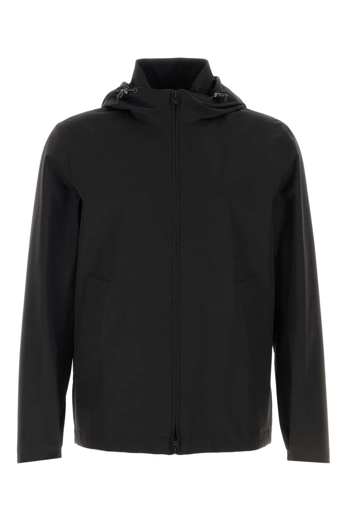 Black polyester jacket CFWOOU2130MRUT4018100 (WOOLRICH / スウェット・フーディー ) | WOOLRICH (ウールリッチ)