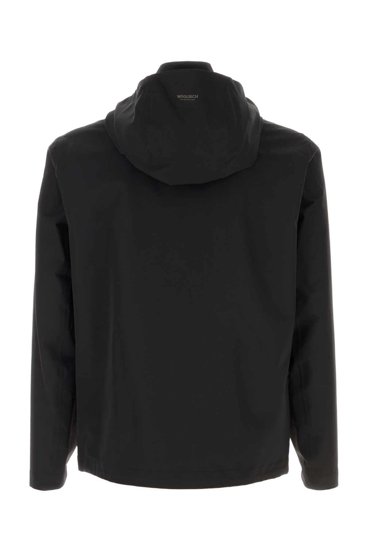 Black polyester jacket CFWOOU2130MRUT4018100 (WOOLRICH / スウェット・フーディー ) | WOOLRICH (ウールリッチ)(1)