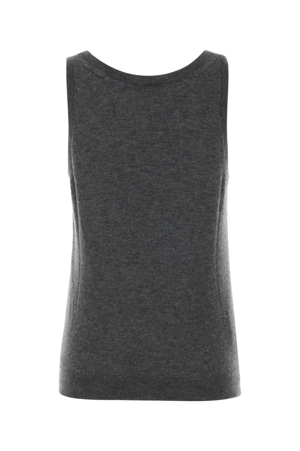 Dark grey cashmere tank top P29C14SOOO19VKF0480 (Prada / ベスト ) | Prada (プラダ)(1)
