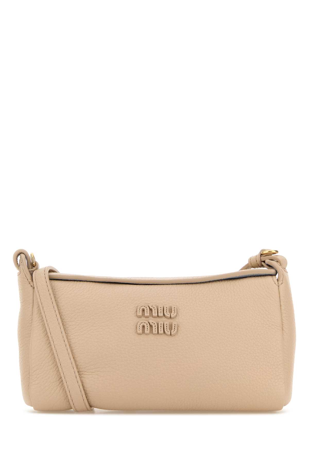 Sand leather crossbody bag 5NF4622IFLF05C2 (MIU MIU / ハンドバッグ・ショルダーバッグ ) | MIU MIU (ミュウミュウ)