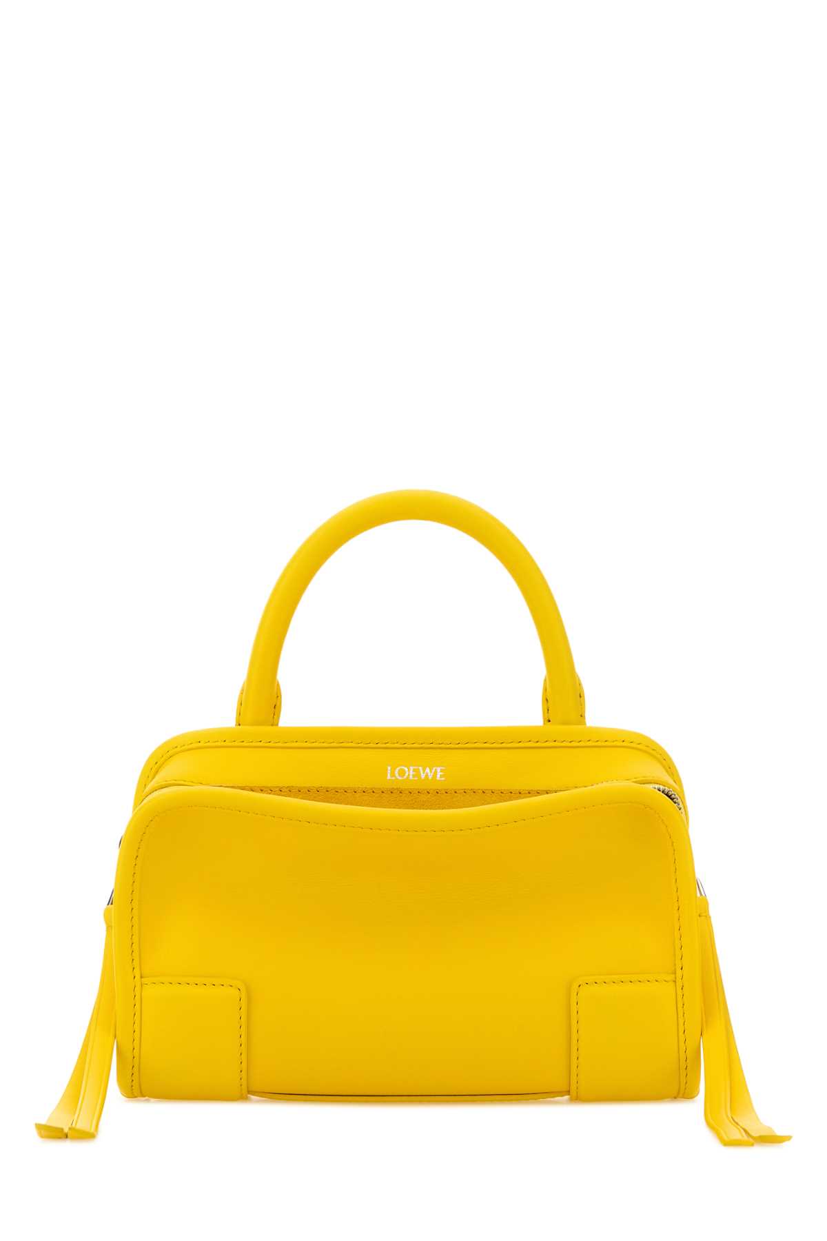 Yellow leather mini Amazona handbag A039AS4X01DAISYYELLOW (LOEWE / ハンドバッグ・ショルダーバッグ ) | LOEWE (ロエベ)