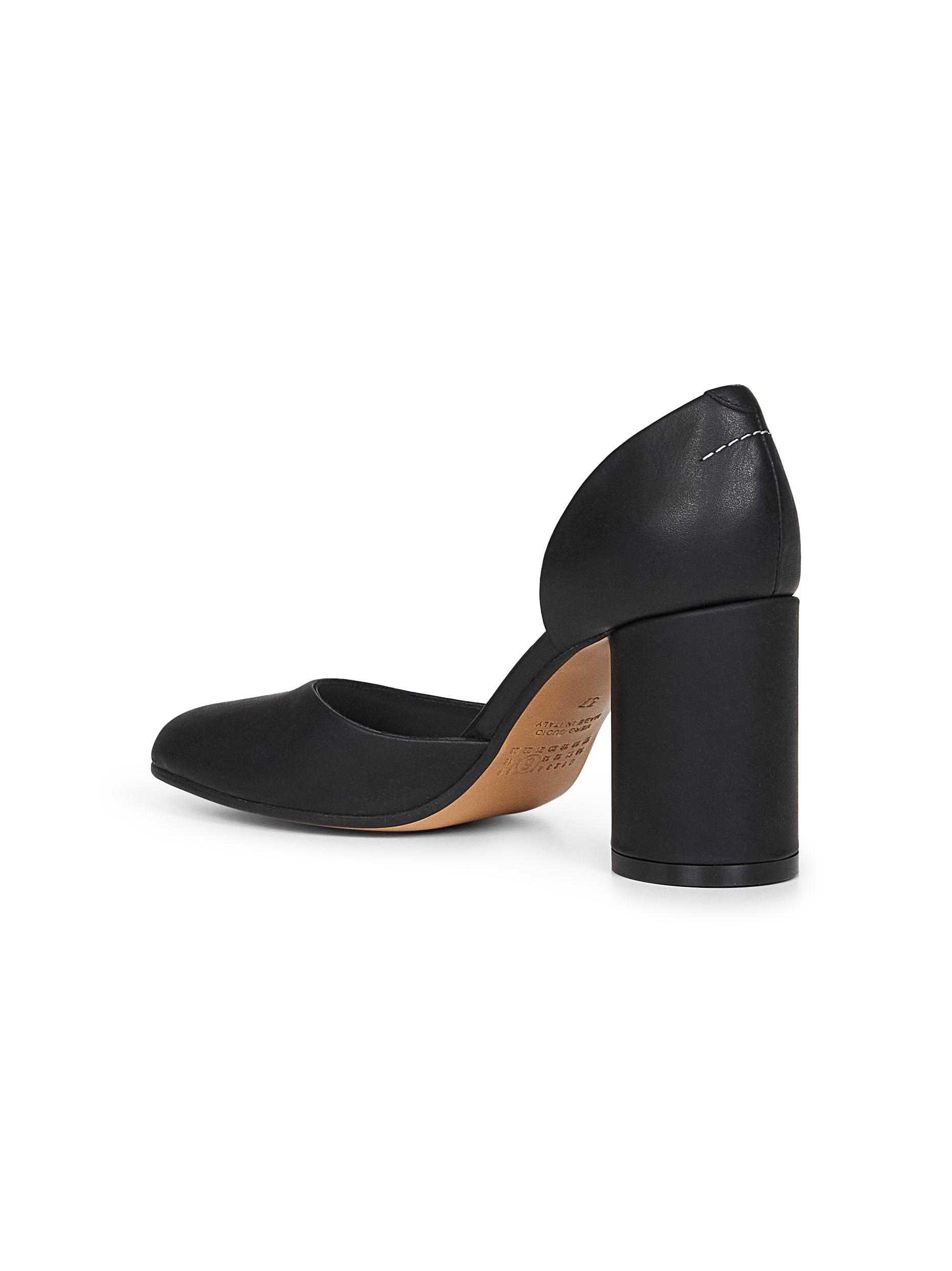 MM6 Maison Margiela With Heel Black S66WL0063P5000T8013 (MM6 Maison Margiela / パンプス・ハイヒール ) | MM6 Maison Margiela (エムエムシックス)(2)