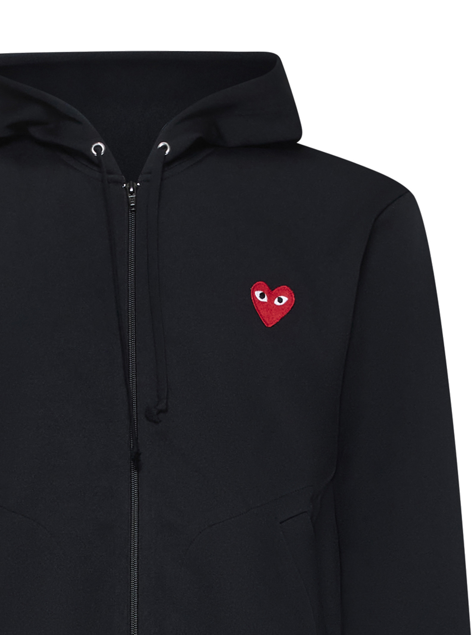 CDG PLAY Sweaters Black AXT1721 (PLAY Comme Des Garçons / スウェット・フーディー ) | PLAY Comme Des Garçons (プレイ コムデギャルソン)(2)
