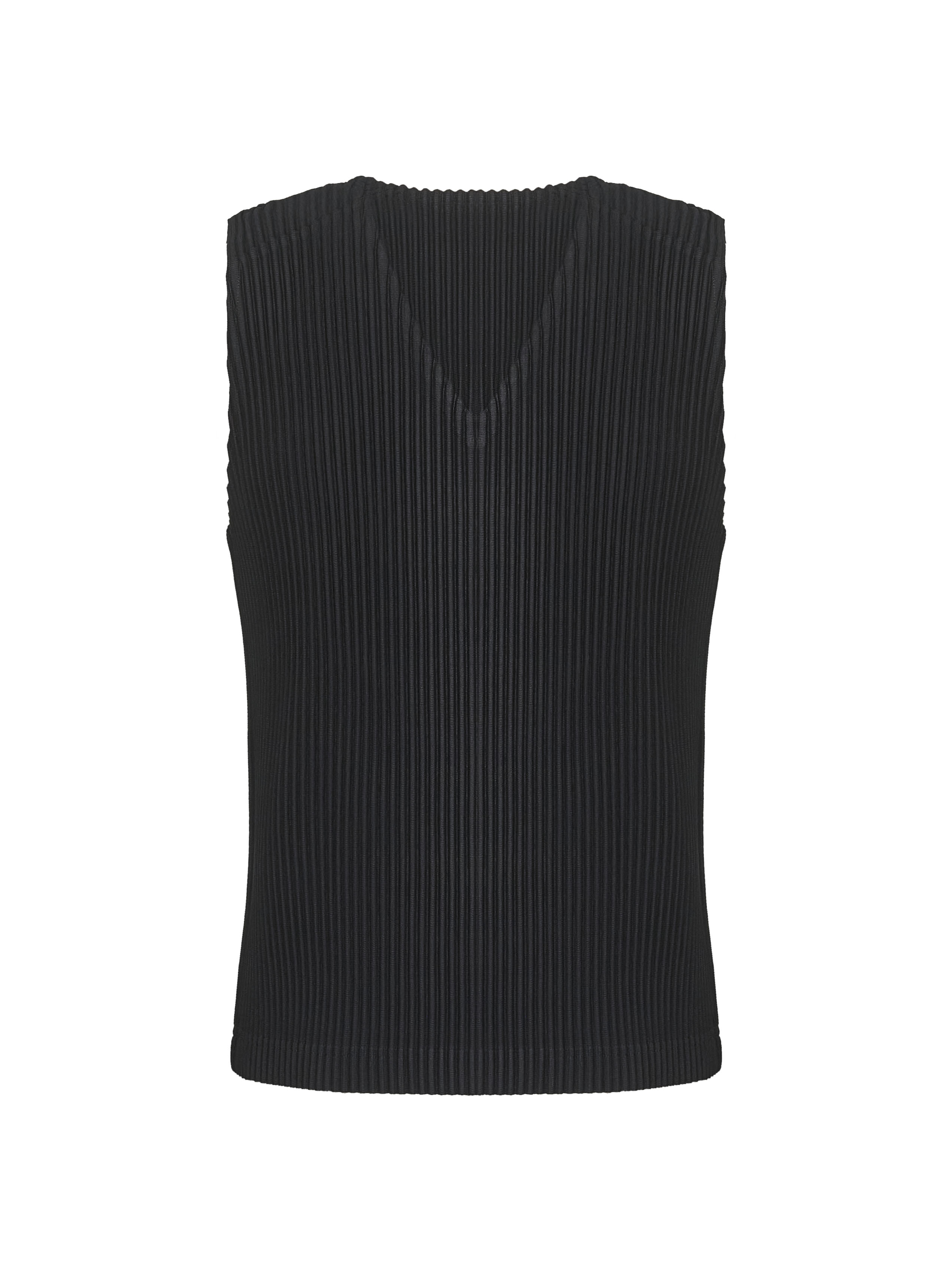 HOMME PLISSE ISSEY MIYAKE Sweaters Black JE51015 (HOMME PLISSÉ ISSEY MIYAKE / タンクトップ・キャミソール ) | HOMME PLISSÉ ISSEY MIYAKE (オムプリッセ イッセイ ミヤケ)(1)