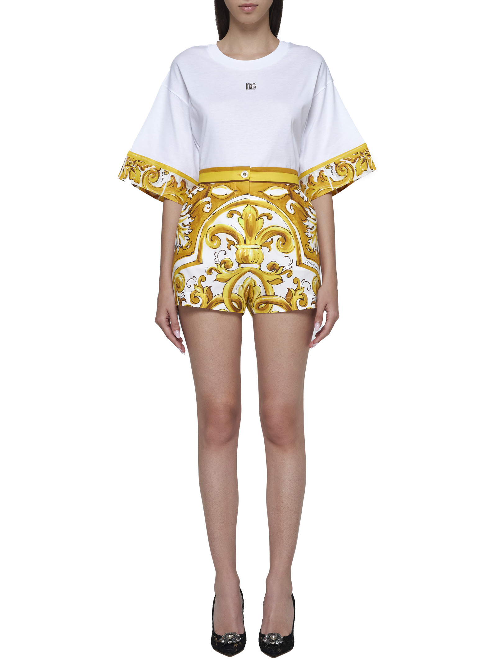 Dolce & Gabbana T-shirts and Polos F8V06TGDCK6W0800 (Dolce & Gabbana / Tシャツ・カットソー ) | Dolce & Gabbana (ドルチェガッバーナ)(1)