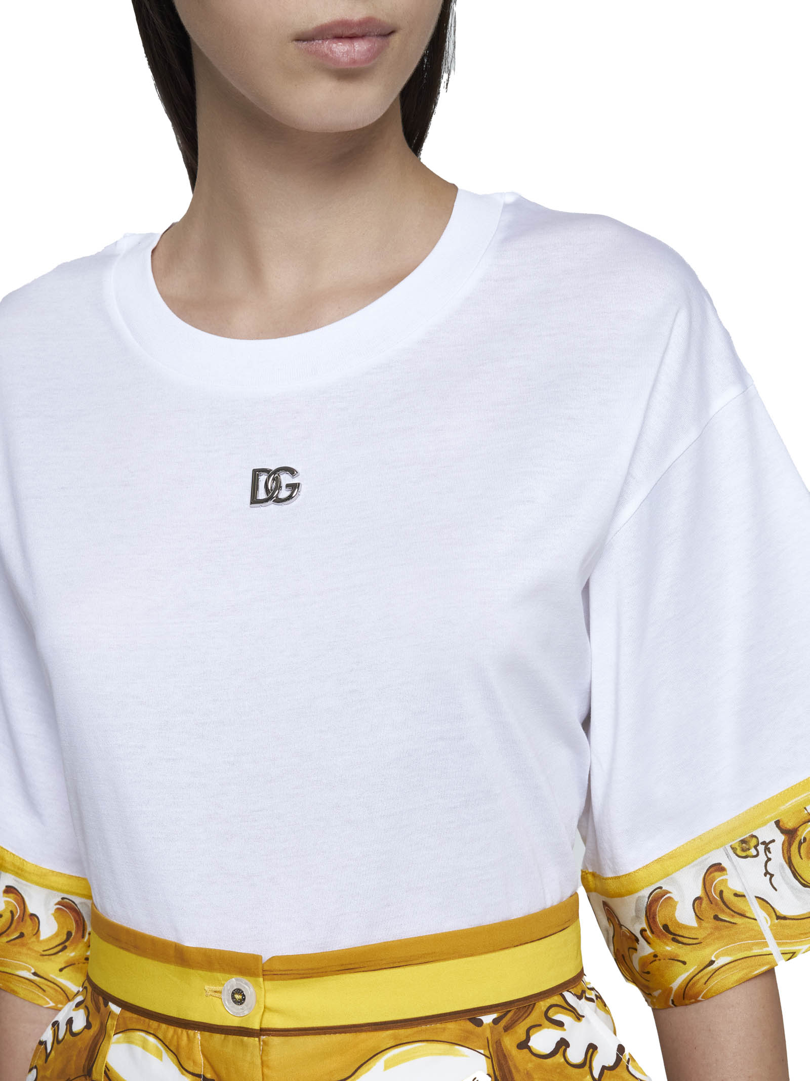 Dolce & Gabbana T-shirts and Polos F8V06TGDCK6W0800 (Dolce & Gabbana / Tシャツ・カットソー ) | Dolce & Gabbana (ドルチェガッバーナ)(4)