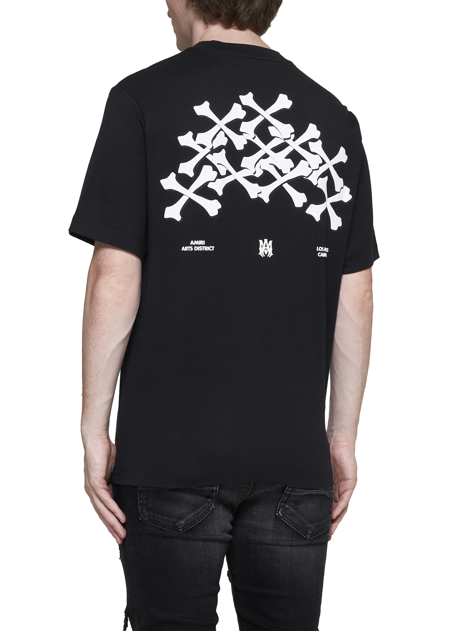 Amiri T-shirts and Polos Black AMJYTE1075001 (AMIRI / Tシャツ・カットソー ) | AMIRI (アミリ)(2)