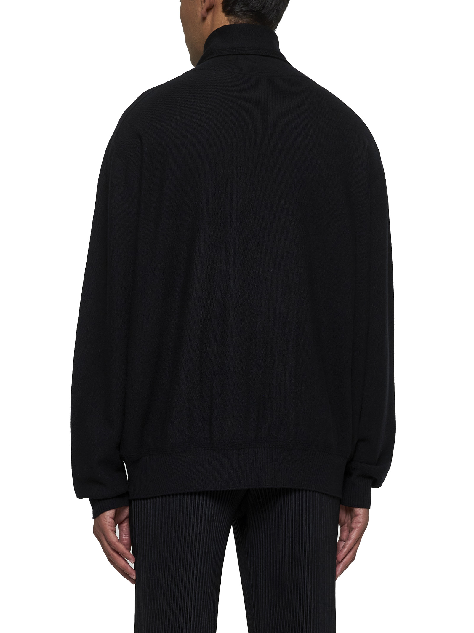 HOMME PLISSE ISSEY MIYAKE Sweaters Black HP48KN21515 (HOMME PLISSÉ ISSEY MIYAKE / ニット・セーター・カーディガン ) | HOMME PLISSÉ ISSEY MIYAKE (オムプリッセ イッセイ ミヤケ)(3)