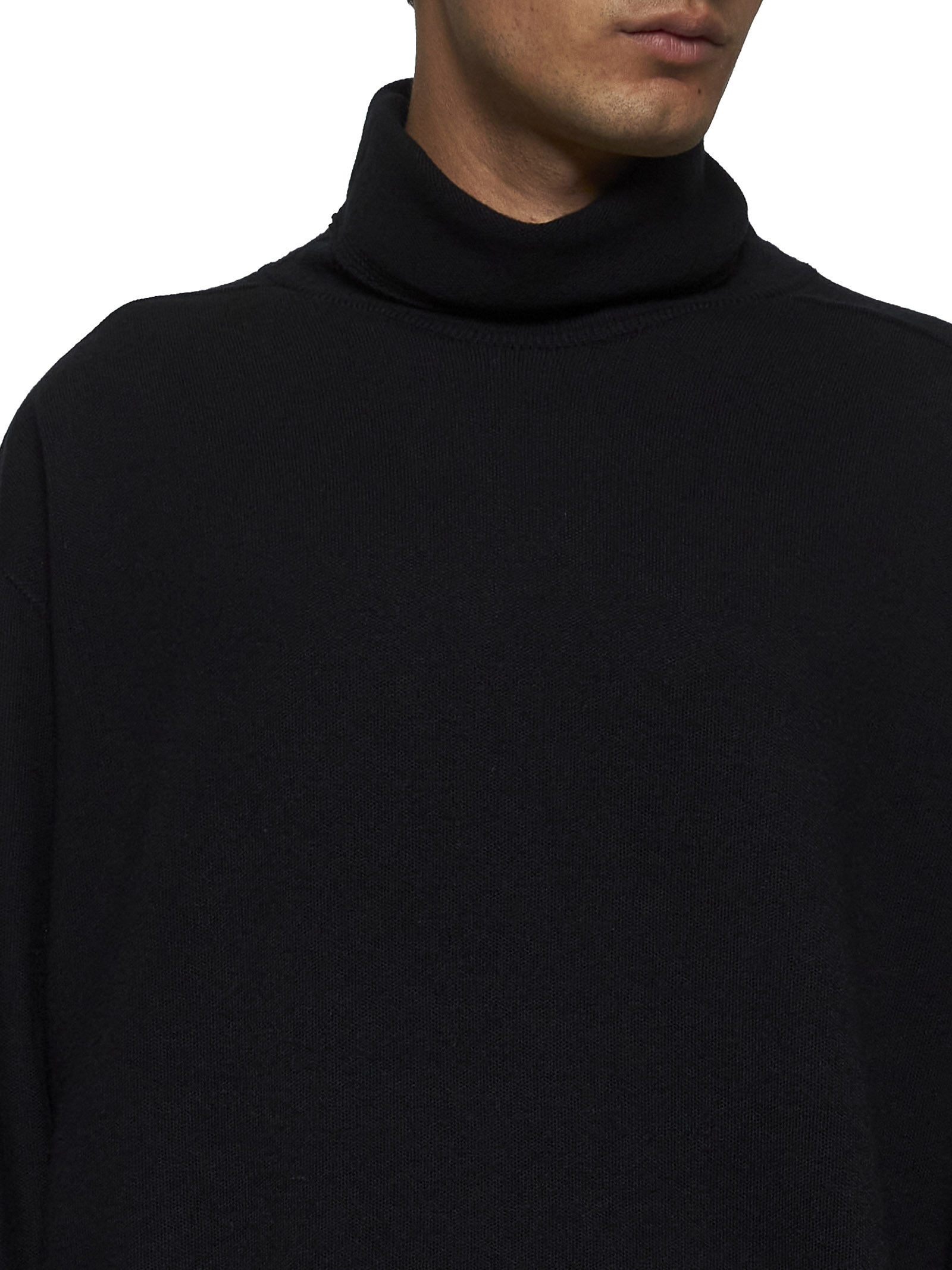 HOMME PLISSE ISSEY MIYAKE Sweaters Black HP48KN21515 (HOMME PLISSÉ ISSEY MIYAKE / ニット・セーター・カーディガン ) | HOMME PLISSÉ ISSEY MIYAKE (オムプリッセ イッセイ ミヤケ)(4)