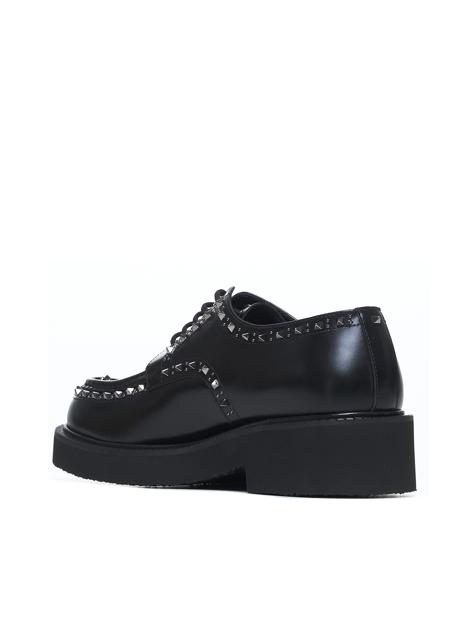 Valentino Garavani Flat shoes Black 5Y0S0I85ADY0NO (Valentino Garavani / レースアップ ) | Valentino Garavani (ヴァレンティノ)(2)