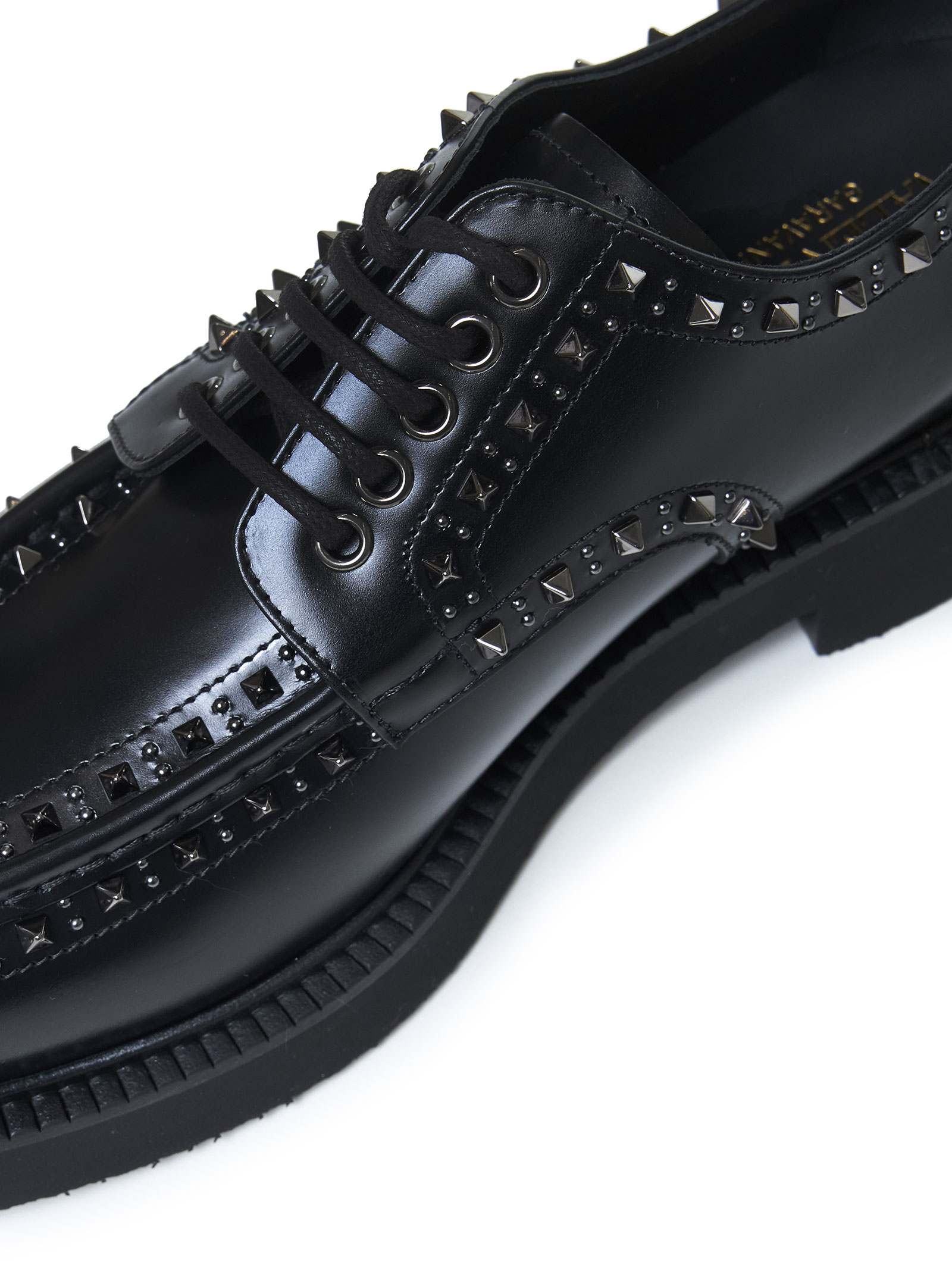 Valentino Garavani Flat shoes Black 5Y0S0I85ADY0NO (Valentino Garavani / レースアップ ) | Valentino Garavani (ヴァレンティノ)(3)