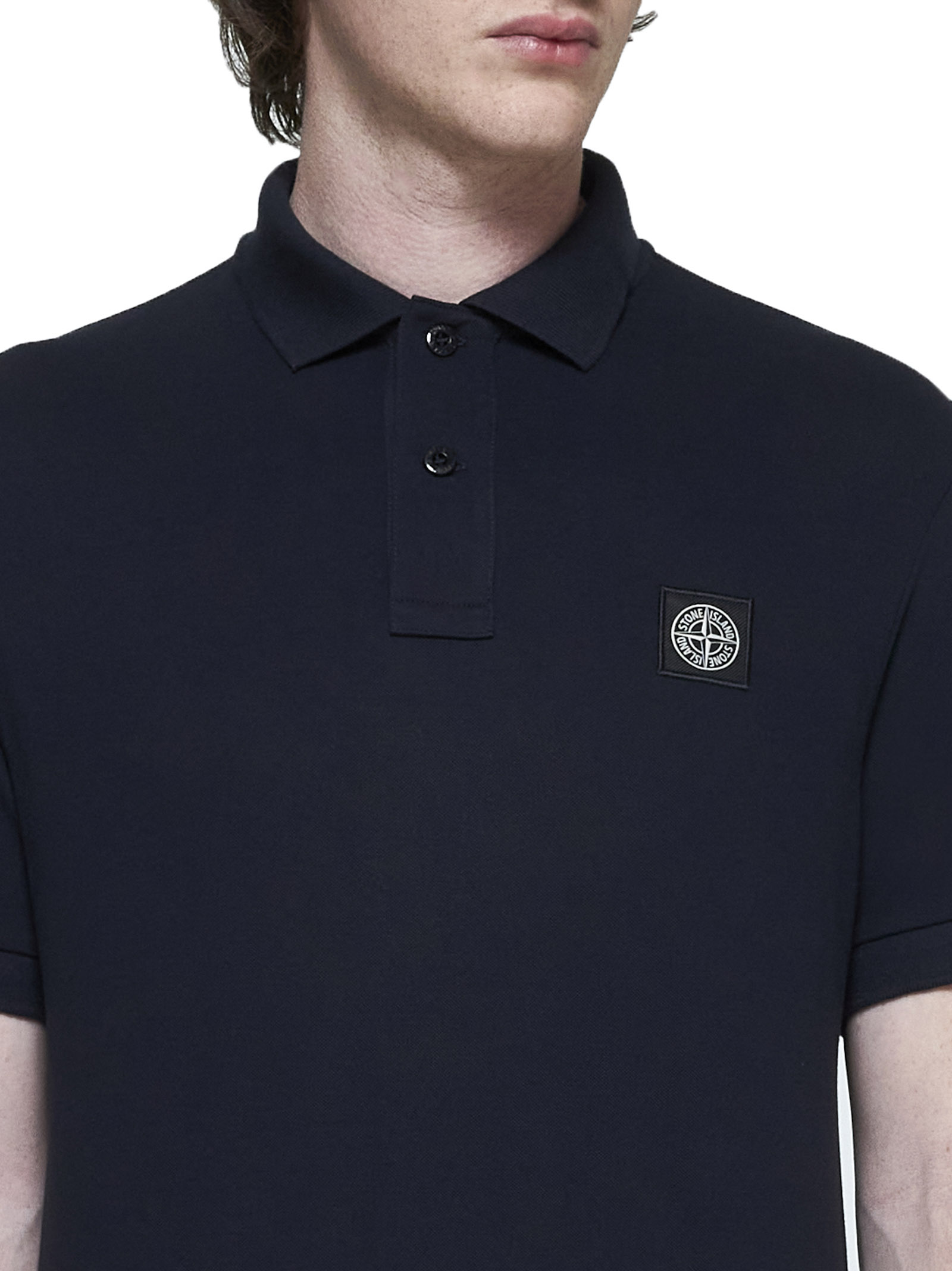 Stone Island T-shirts and Polos Blue 81152SC17A0020 (STONE ISLAND / ポロシャツ ) | STONE ISLAND (ストーンアイランド)(3)