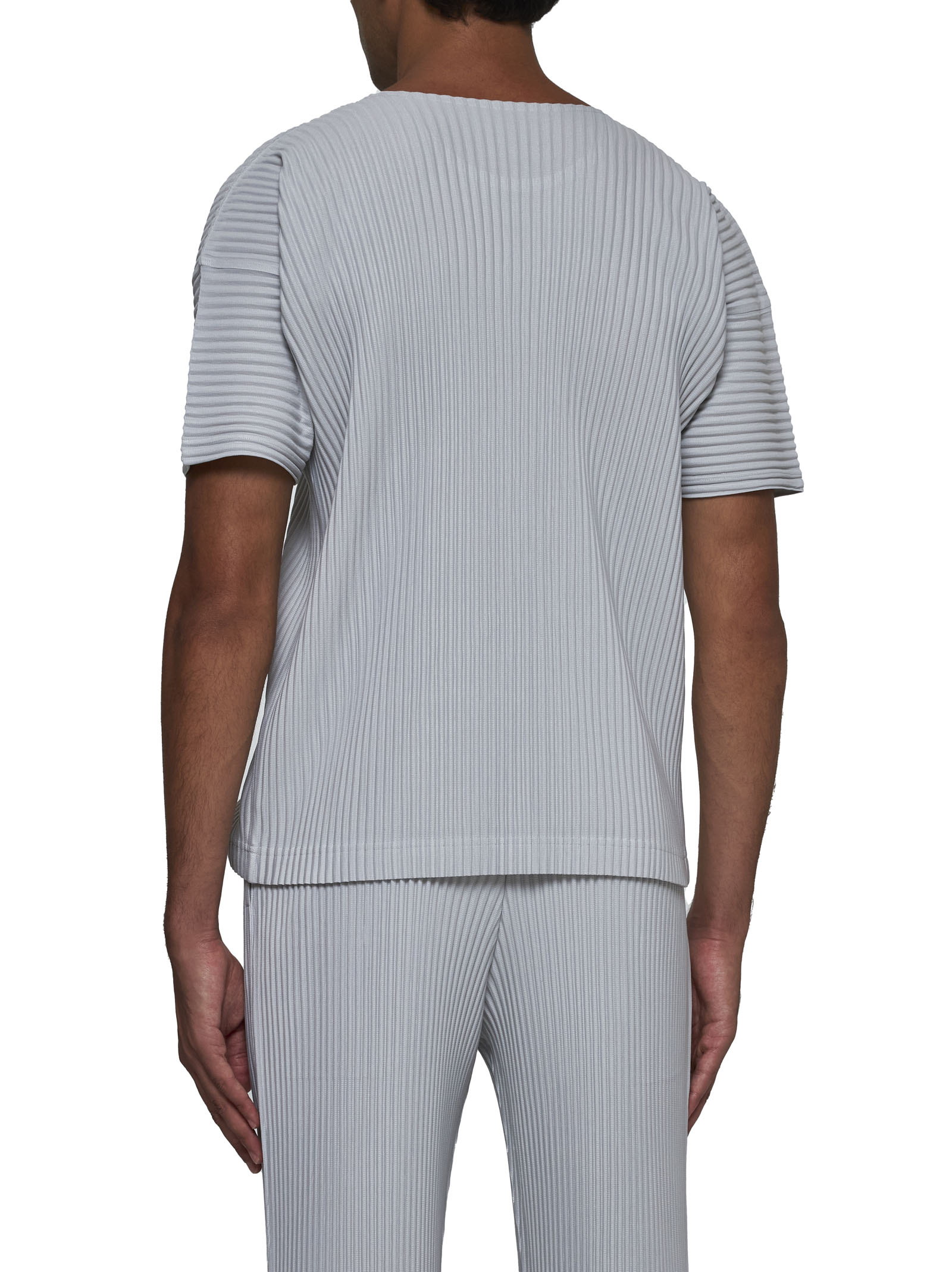 HOMME PLISSE ISSEY MIYAKE T-shirts and Polos Grey HP48JK42011 (HOMME PLISSÉ ISSEY MIYAKE / Tシャツ・カットソー ) | HOMME PLISSÉ ISSEY MIYAKE (オムプリッセ イッセイ ミヤケ)(2)